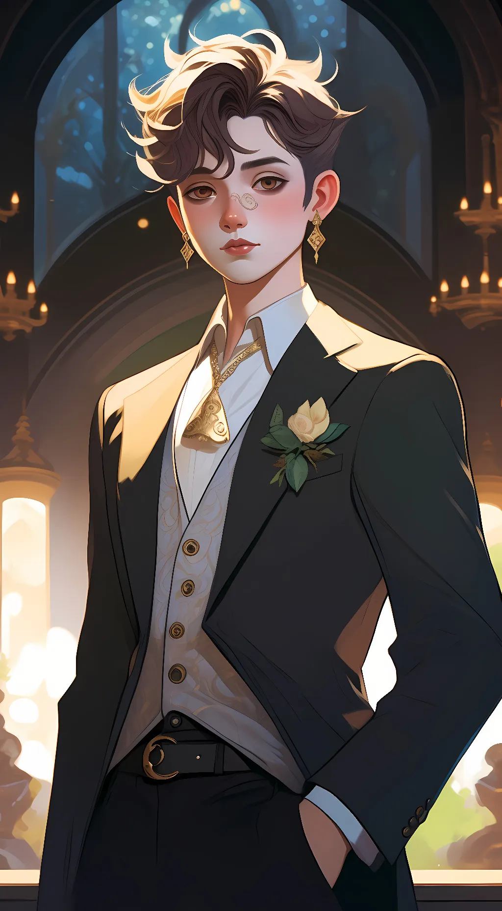 ai character: Sam background