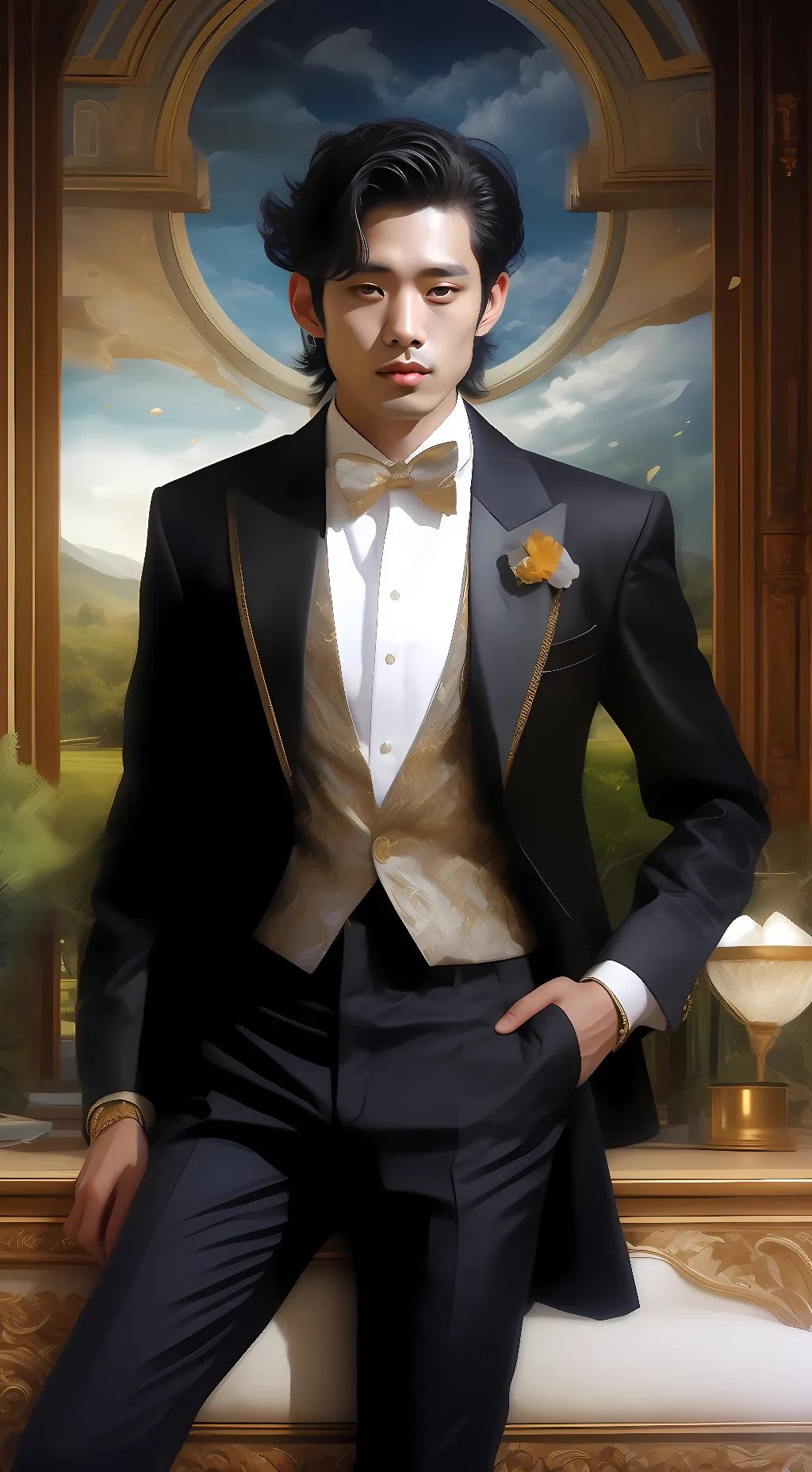 ai character: sam background