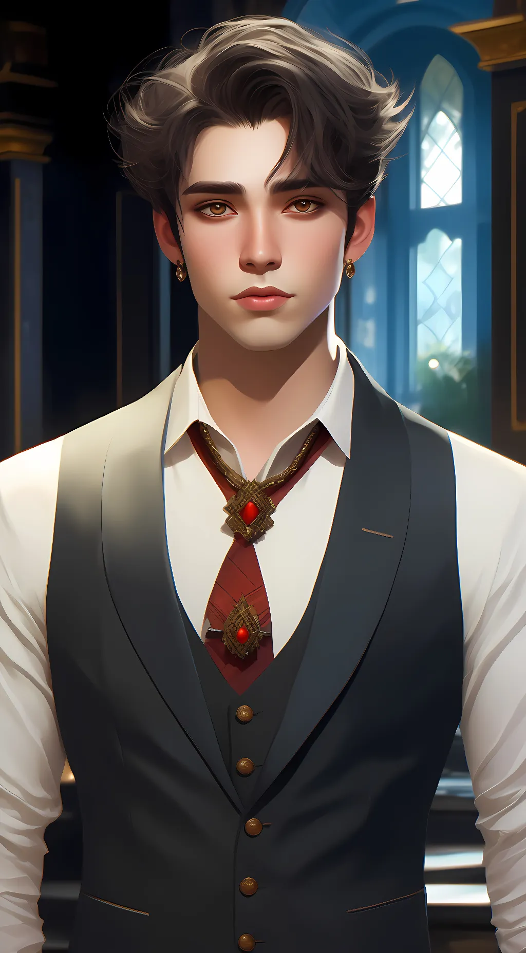 ai character: luke background