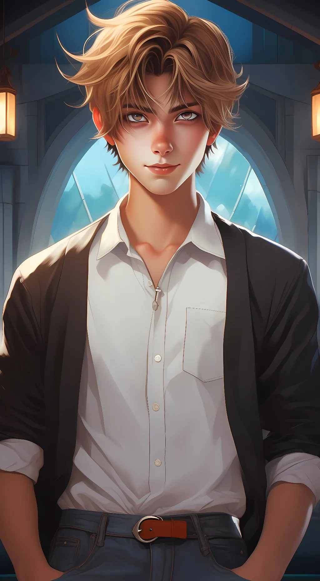 ai character: josh background