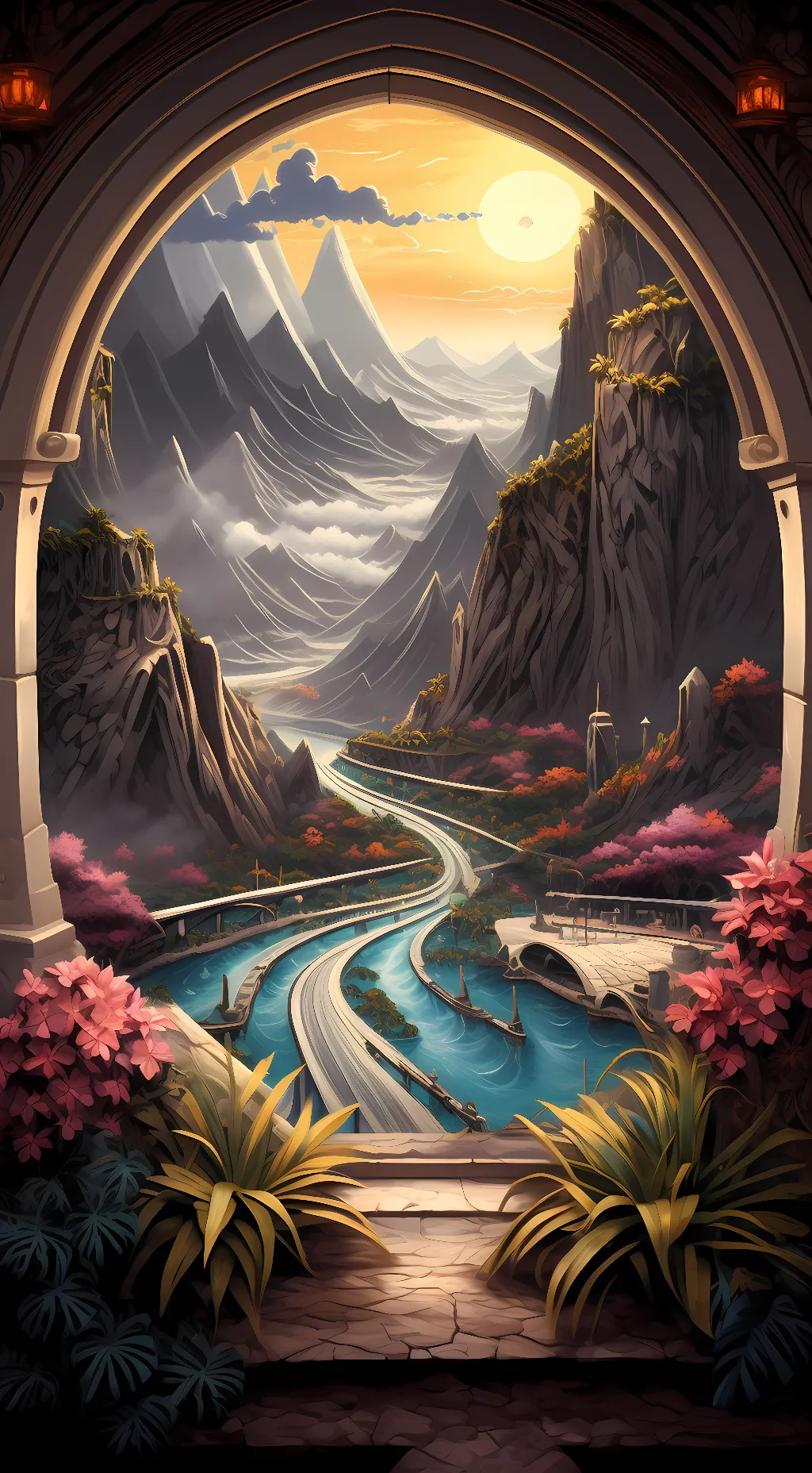 ai character: The View background