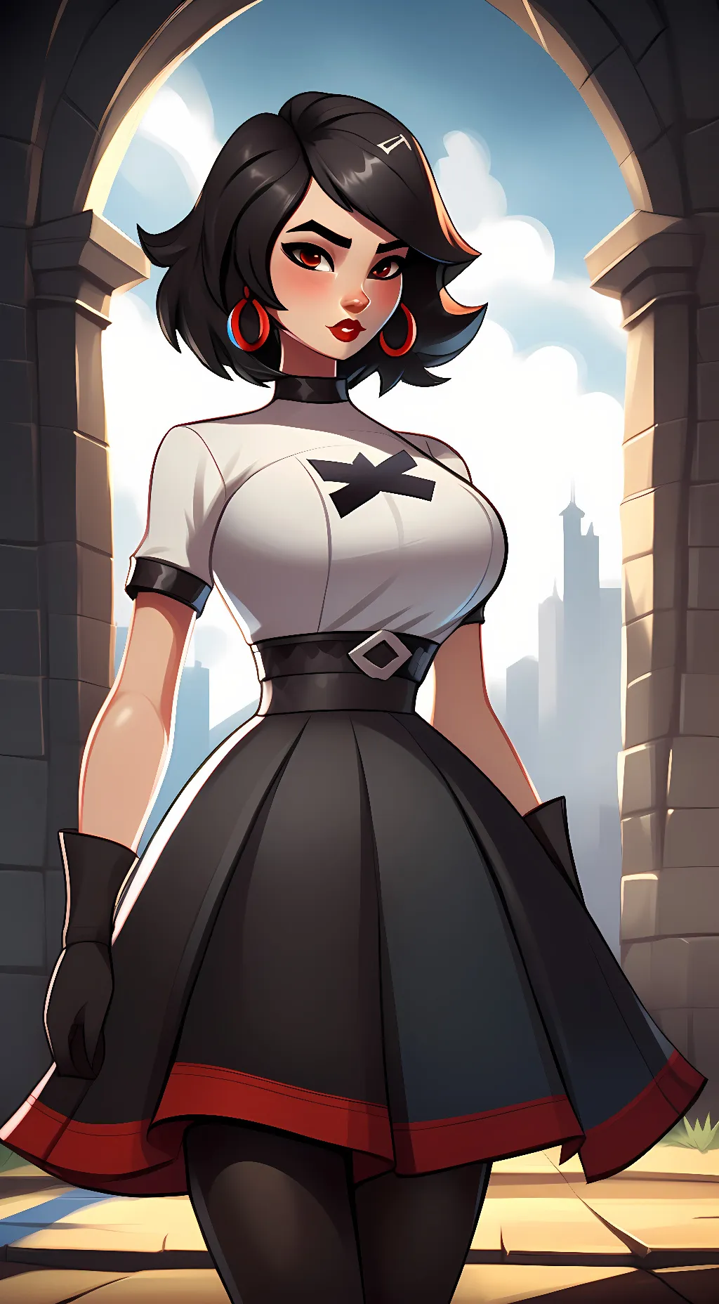 ai character: Evie background