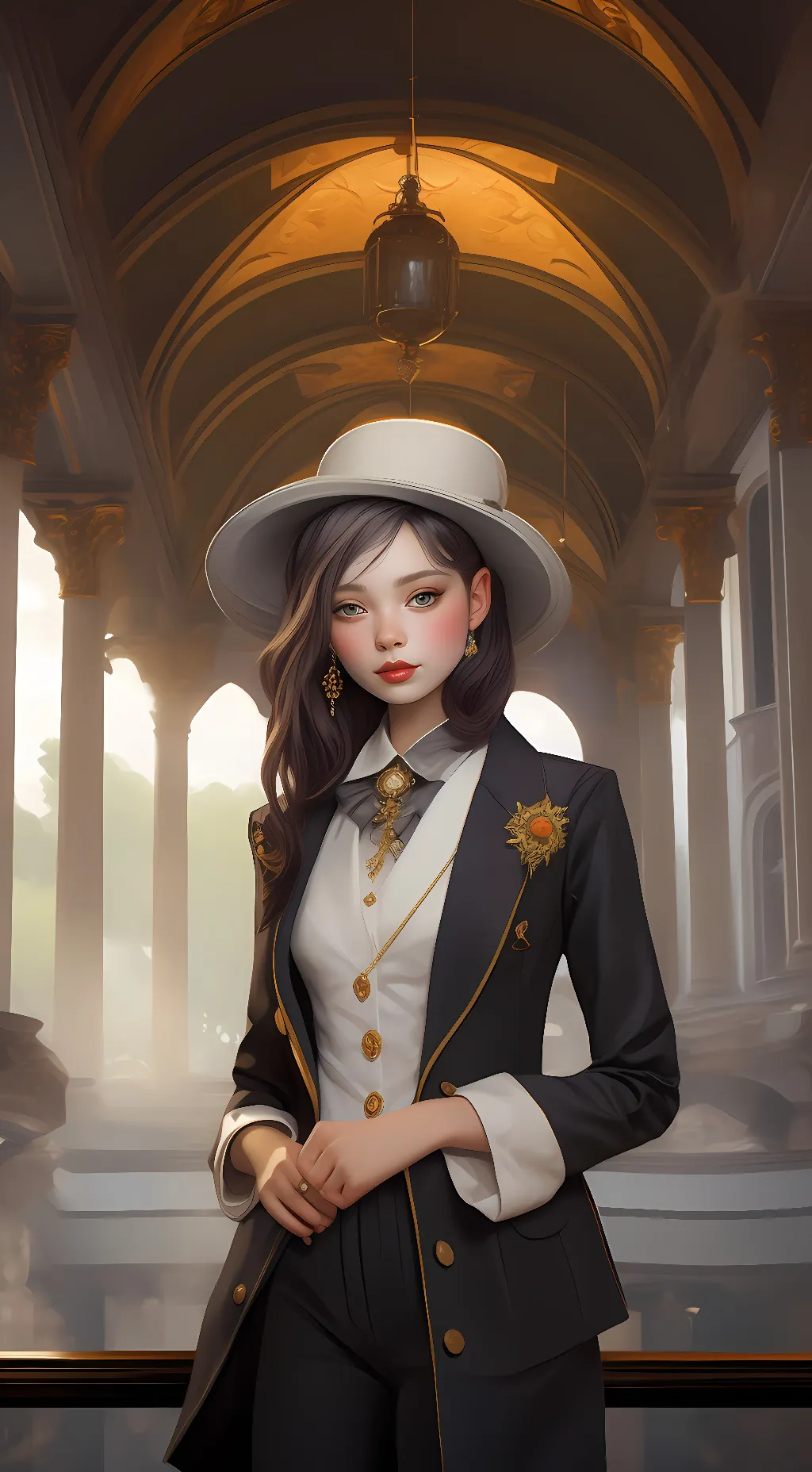 ai character: Amy background