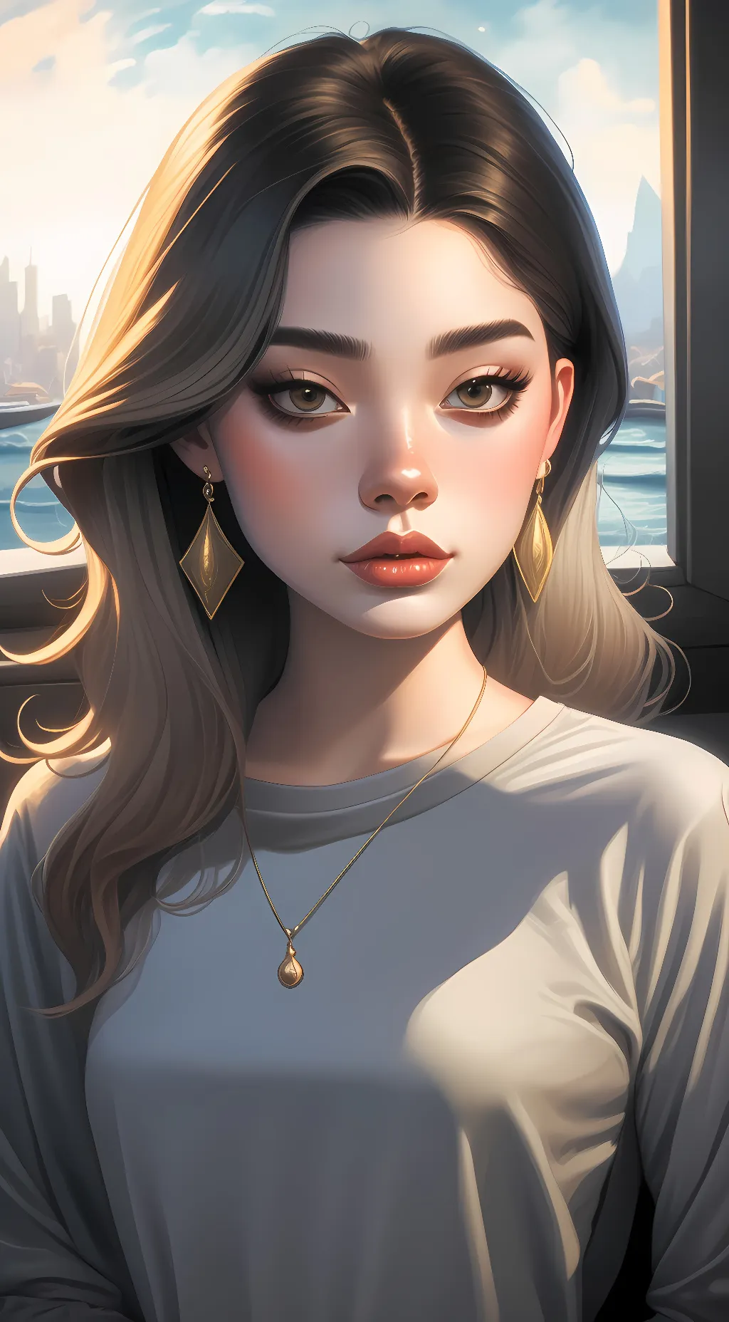 ai character: Alexandra background