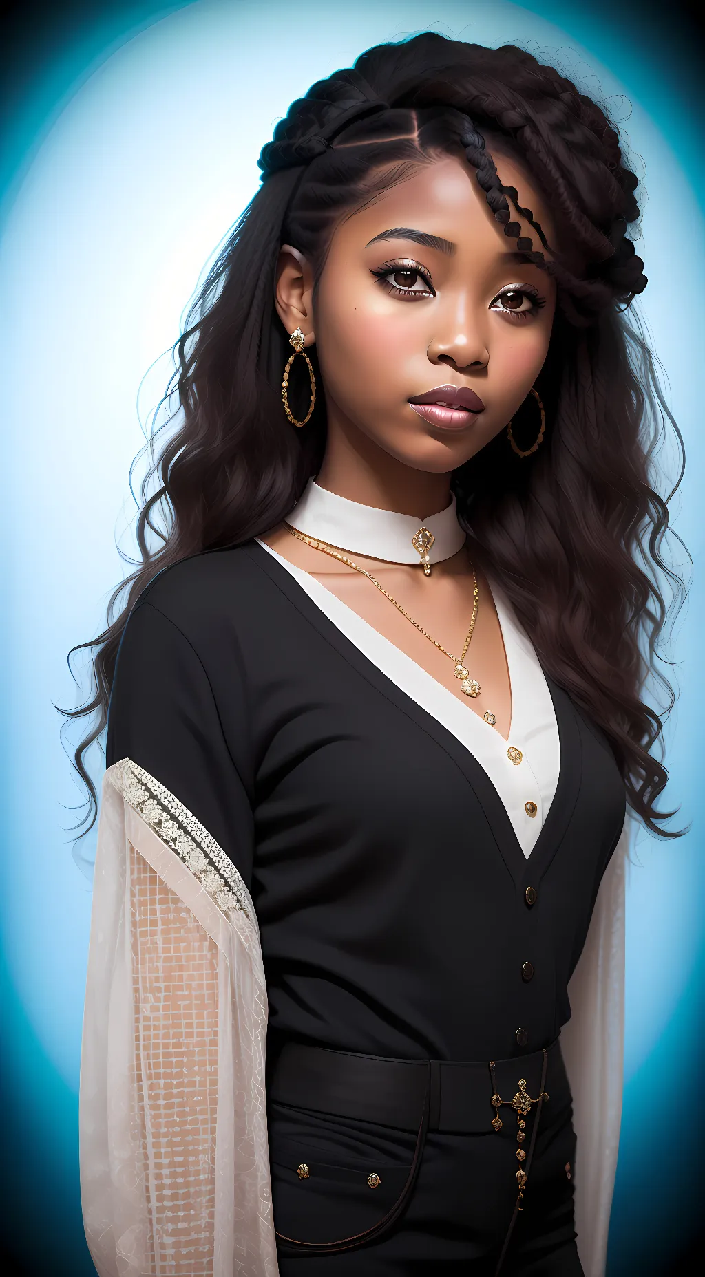 ai character: eichi background