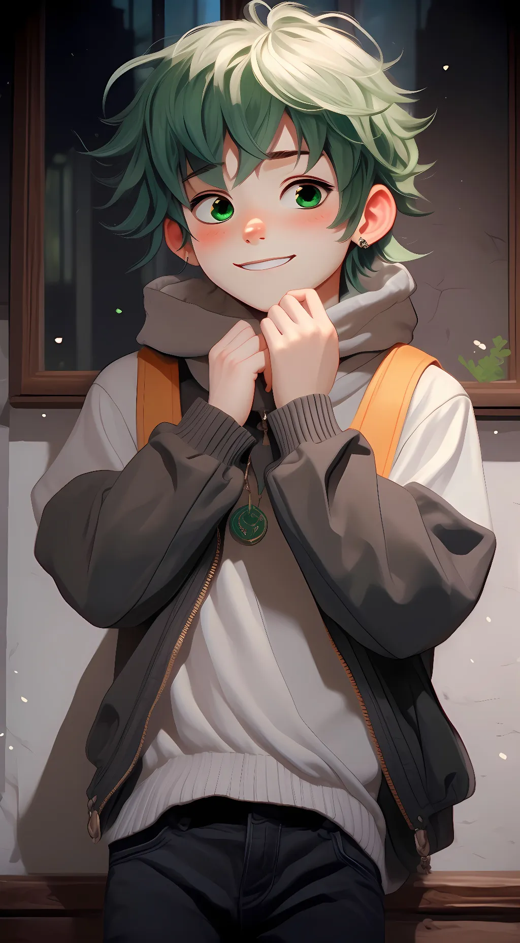 ai character: Kyoto background