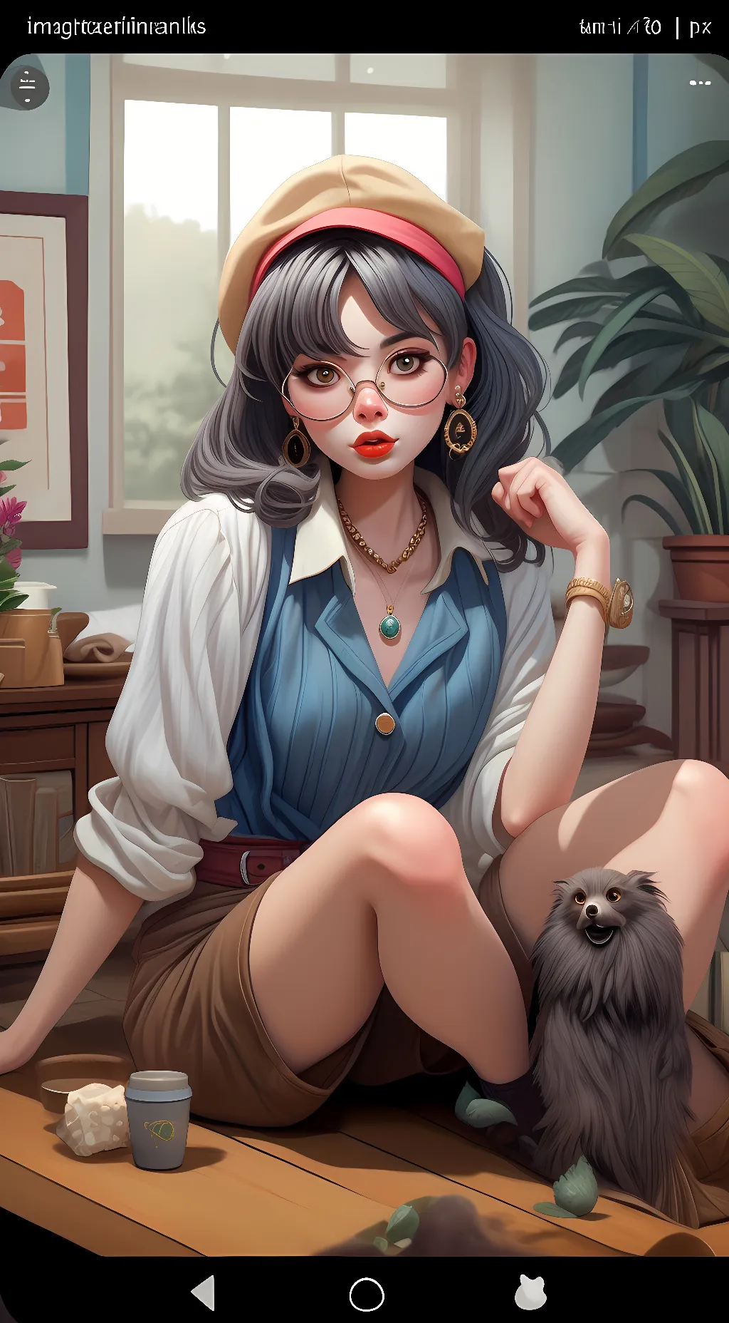 ai character: MIAO background