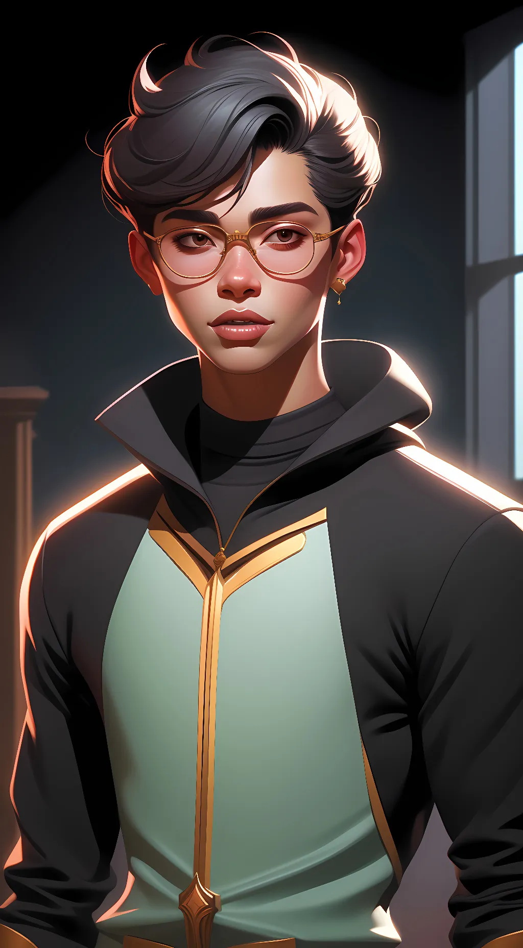 ai character: sam background