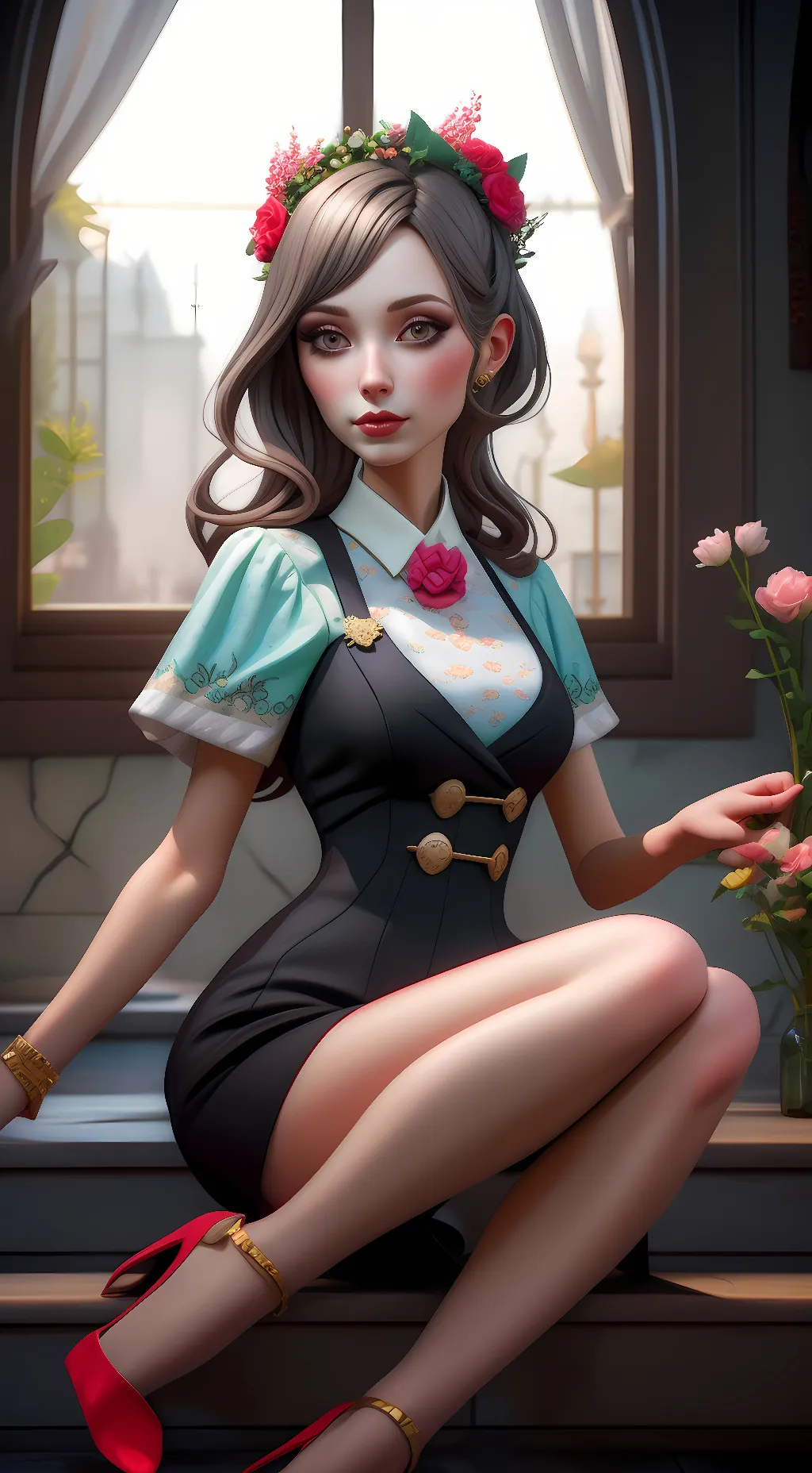 ai character: Sadie background