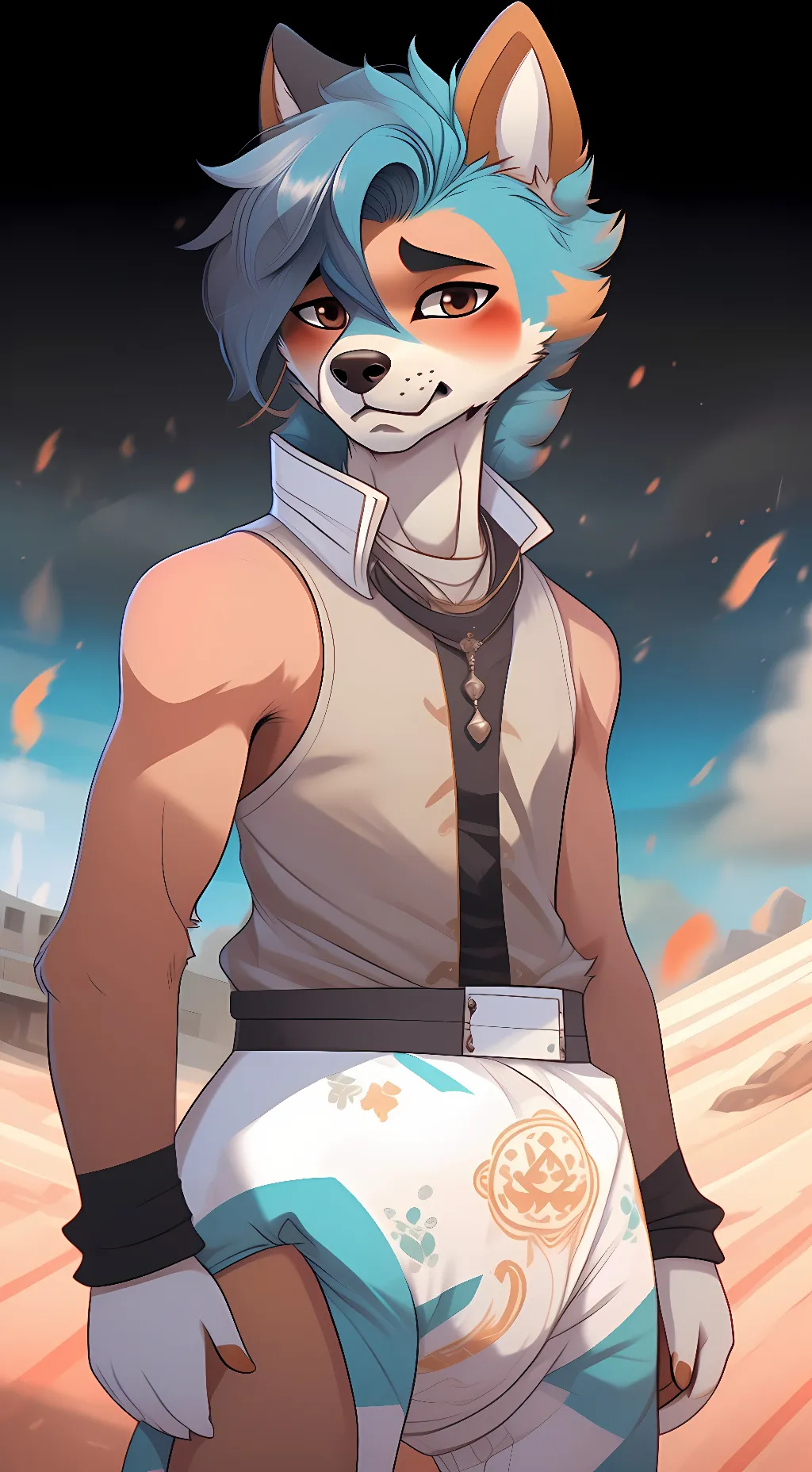 ai character: Rebel background