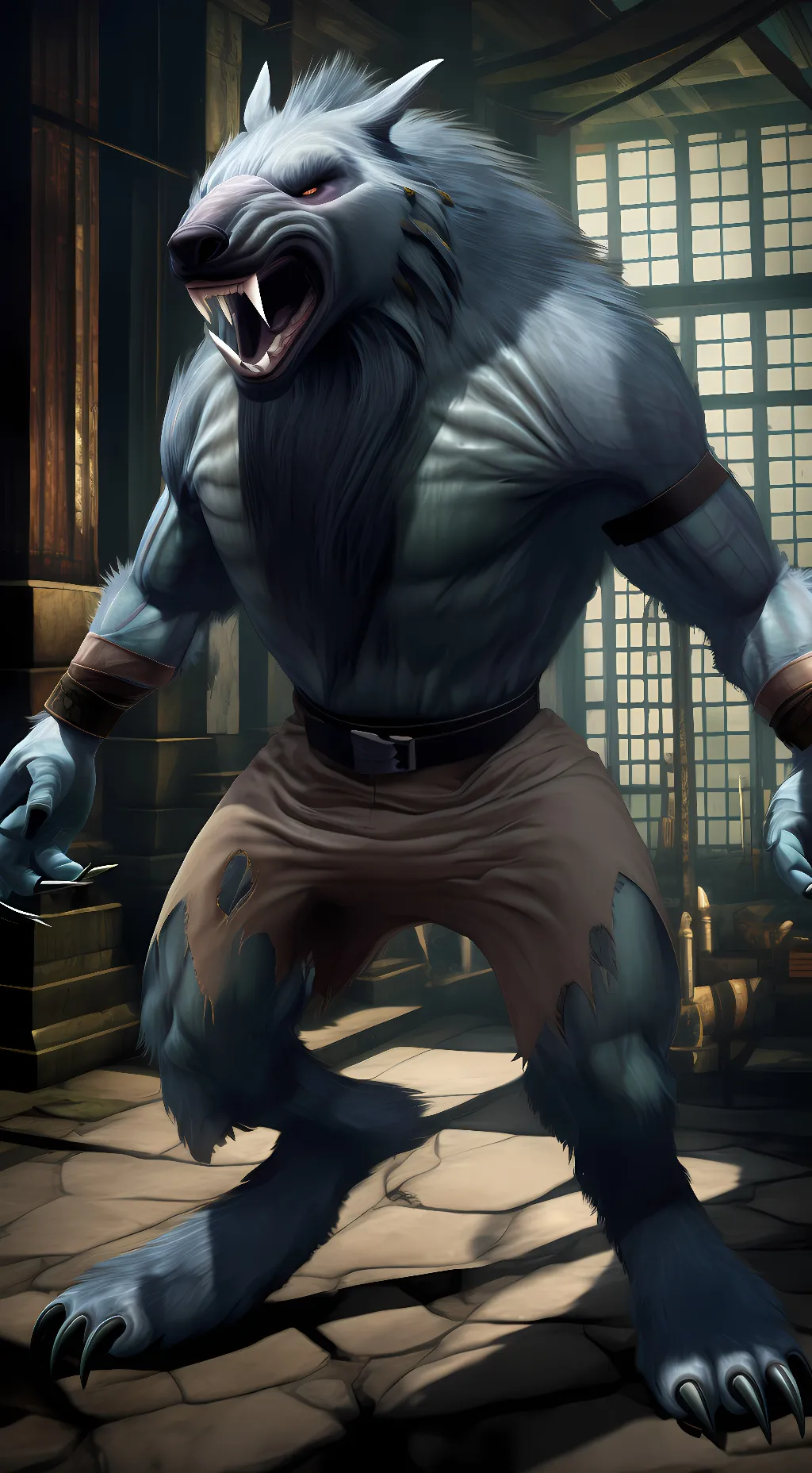 ai character: Sabrewulf background