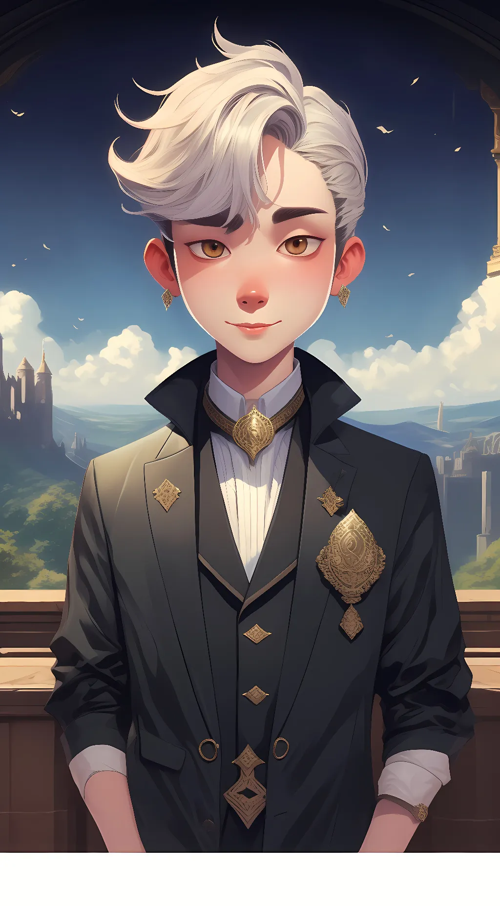 ai character: Glamrock Bonnie background