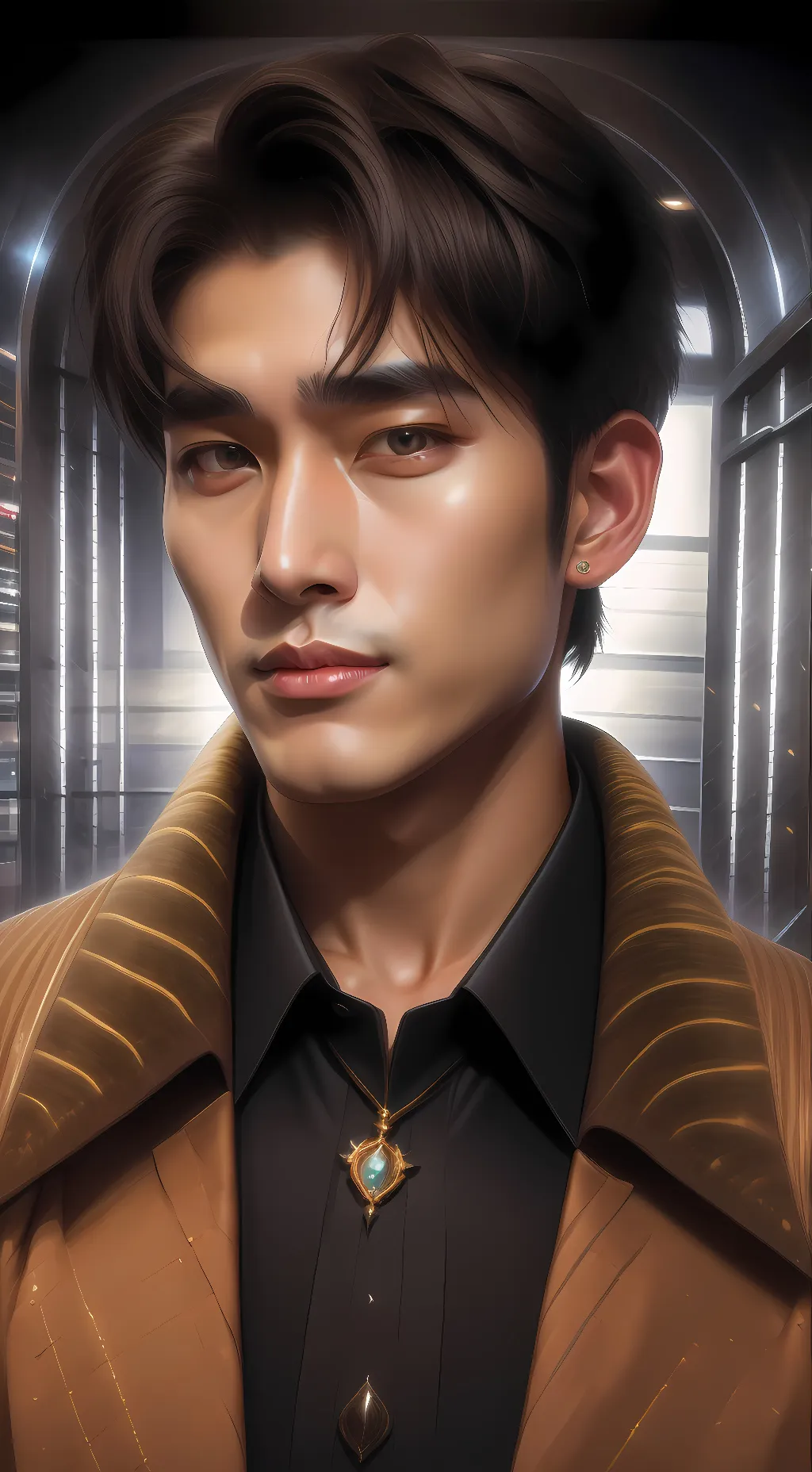 ai character: khaotung  background