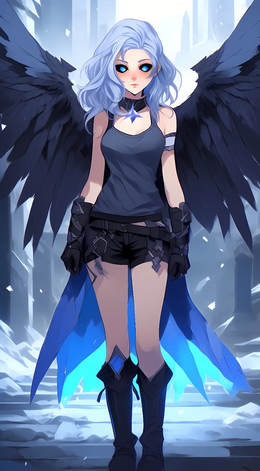 ai character: Serena background