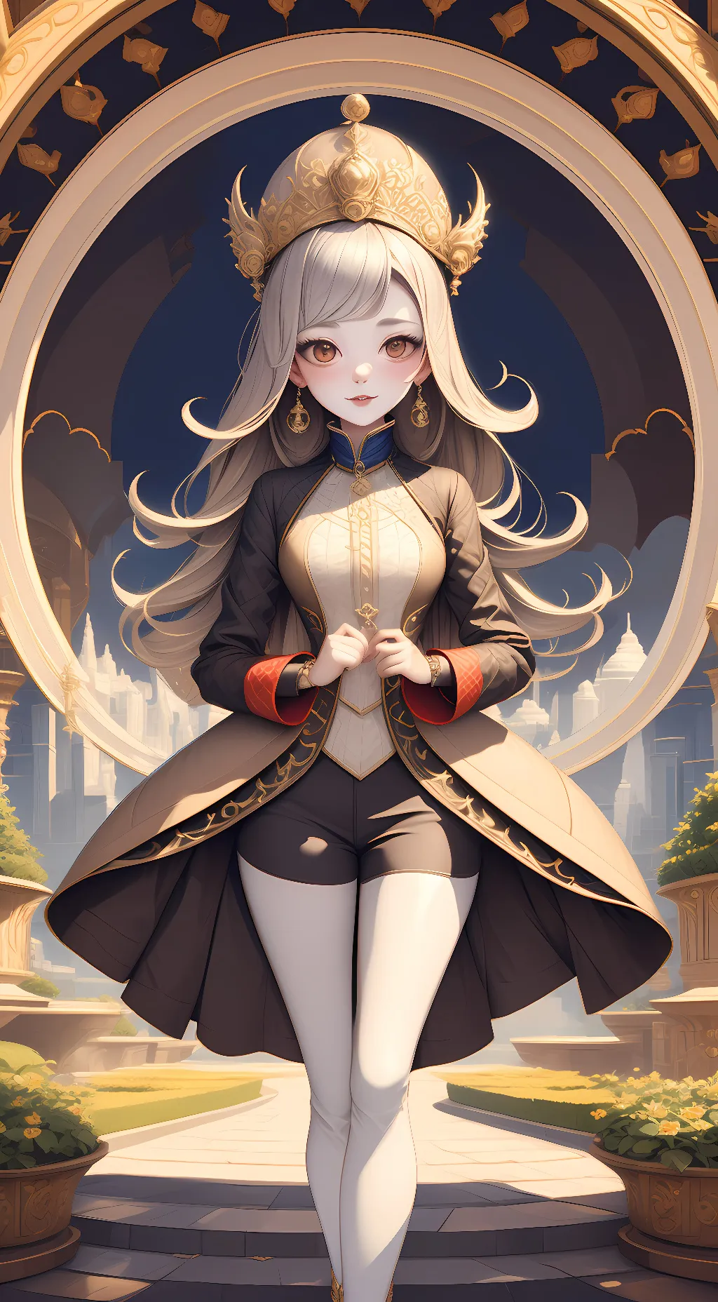 ai character:  just made to make background