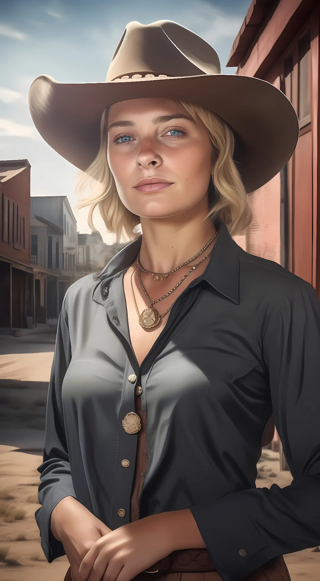 ai character: Mia Carter background