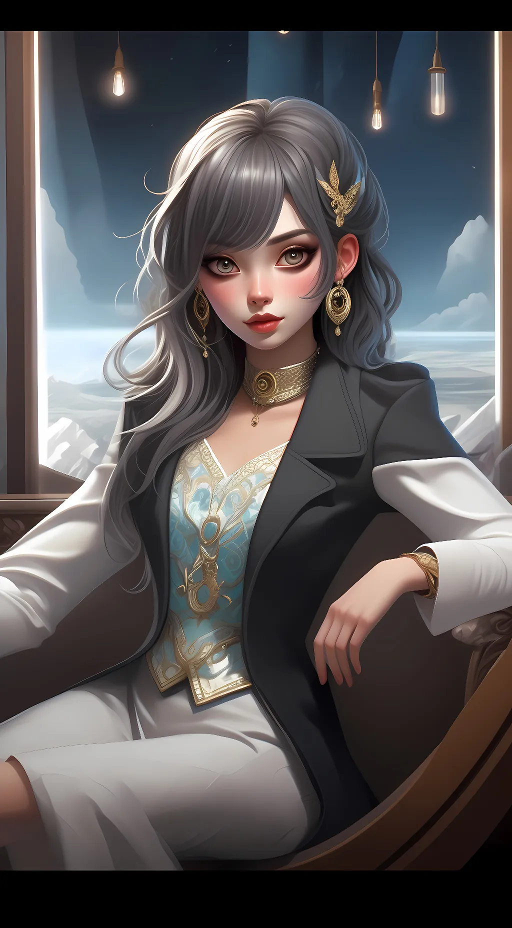 ai character: Sophia Martin background