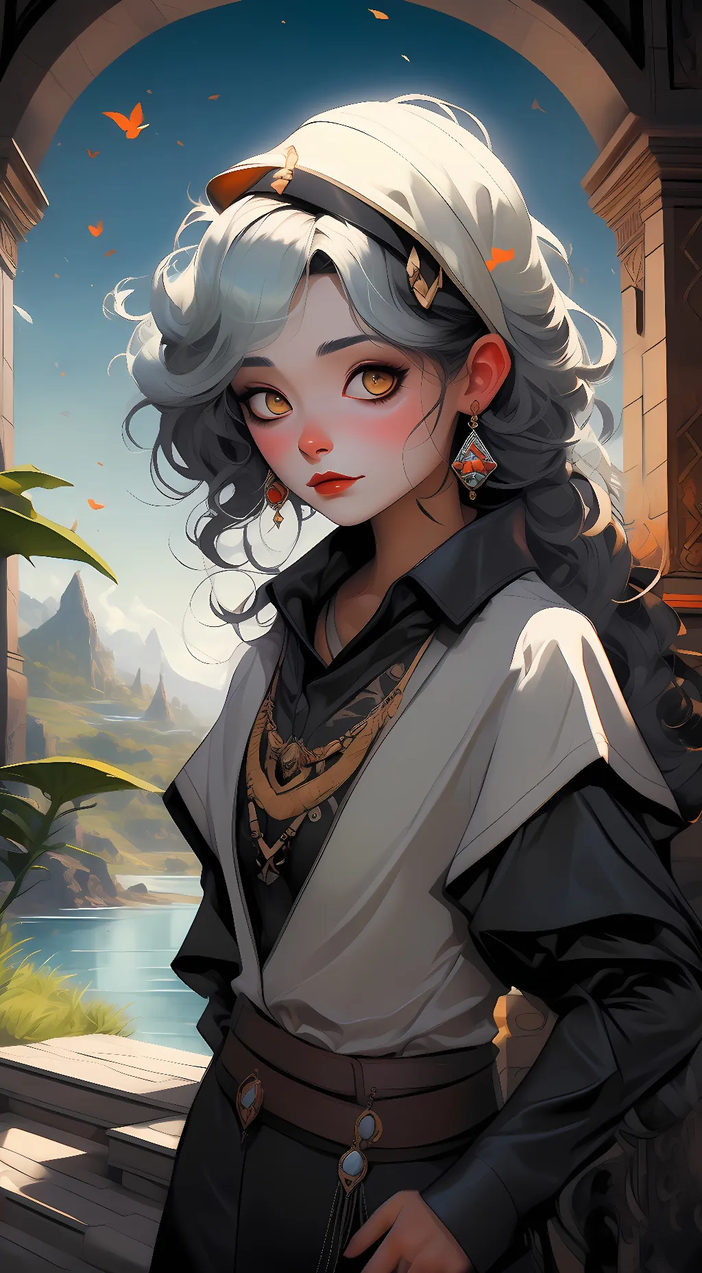 ai character: Lexi background