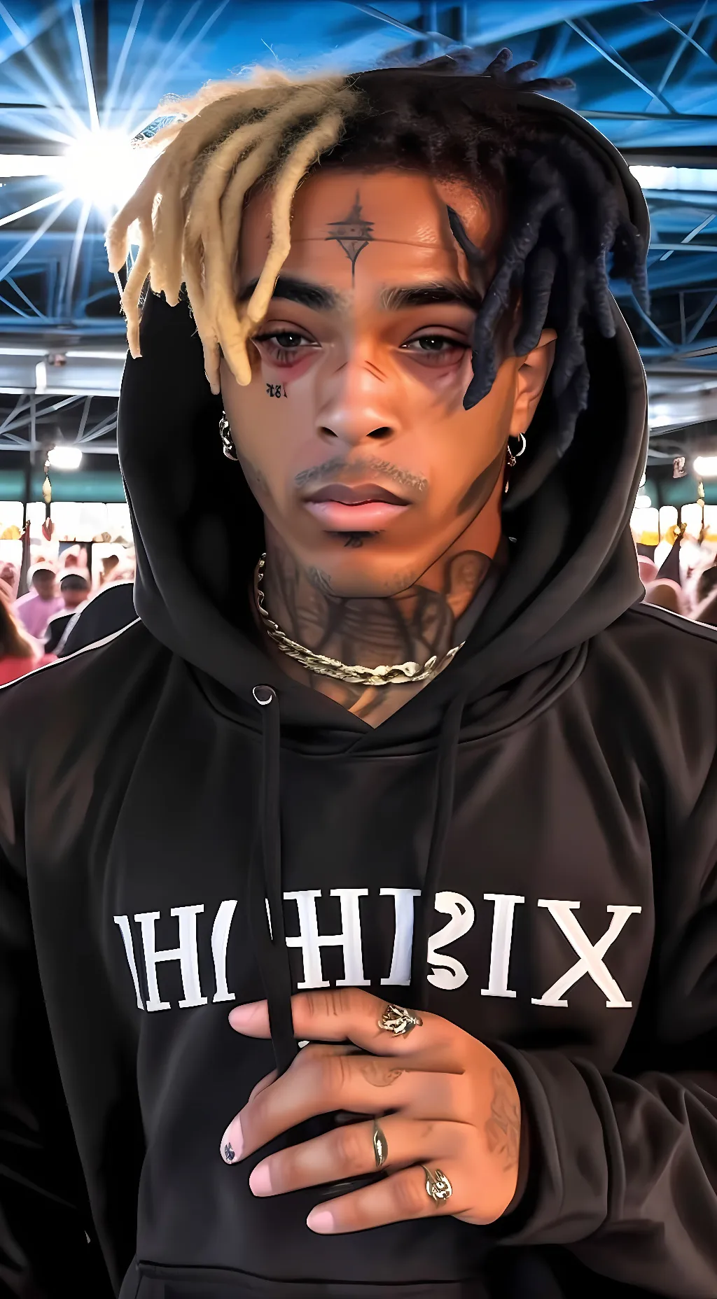ai character: Jahseh ( X ) background