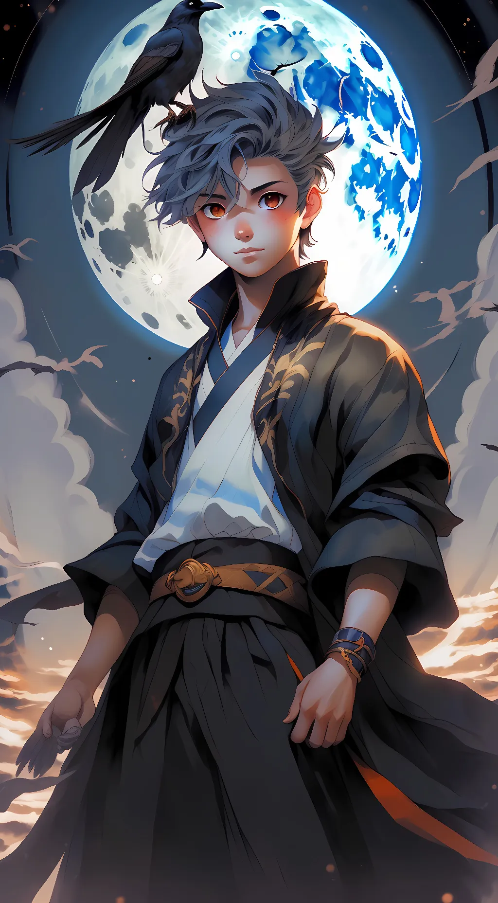 ai character: Shiro background