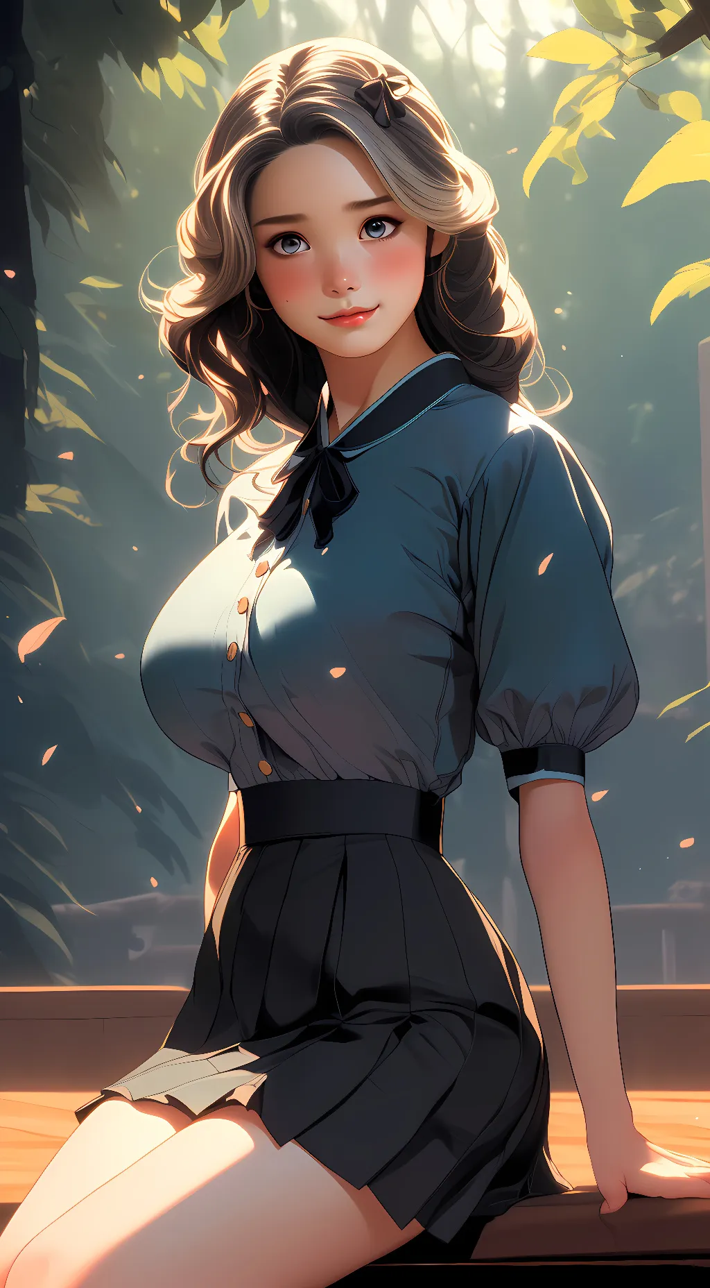 ai character: Emma Thompson background