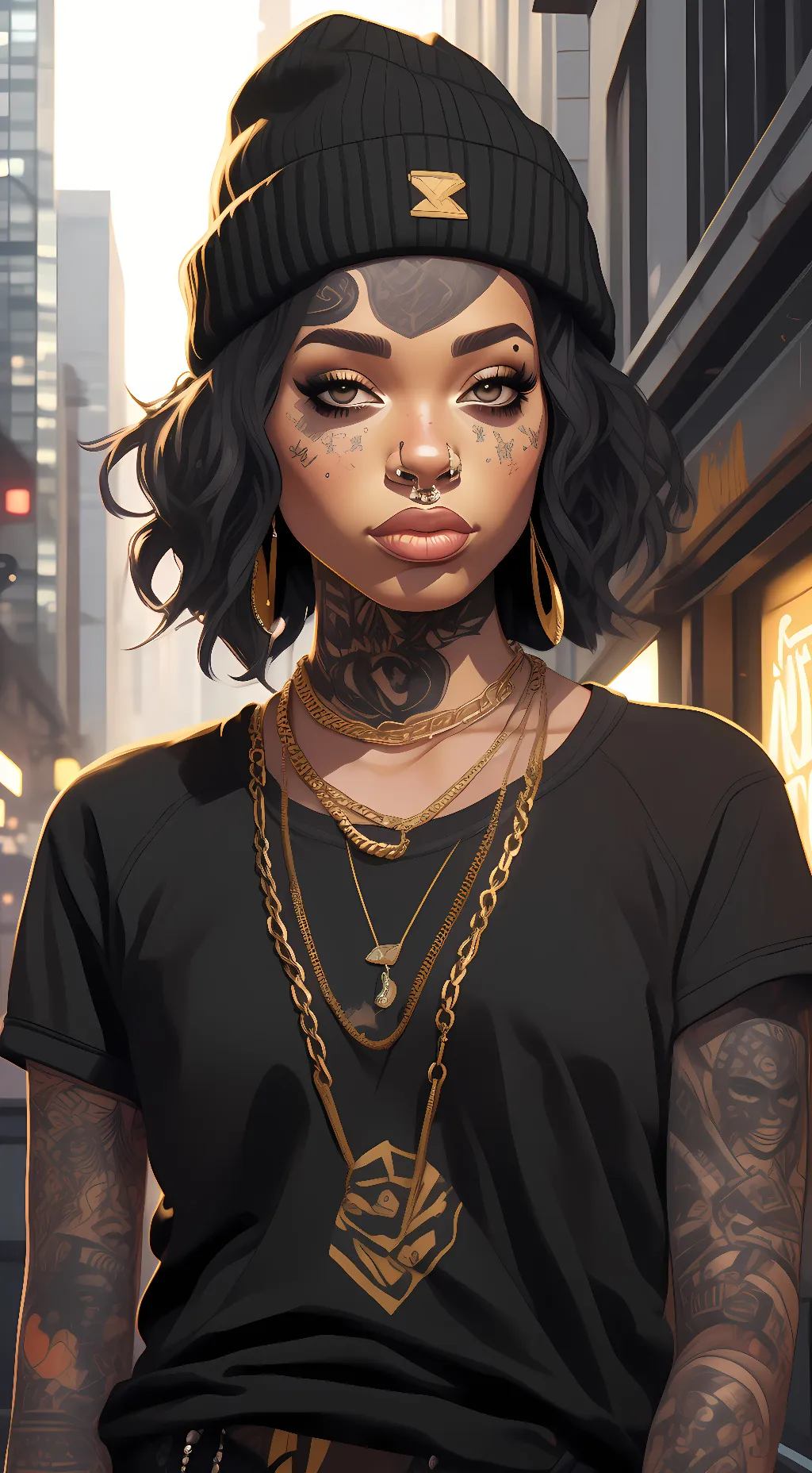 ai character: Emi background