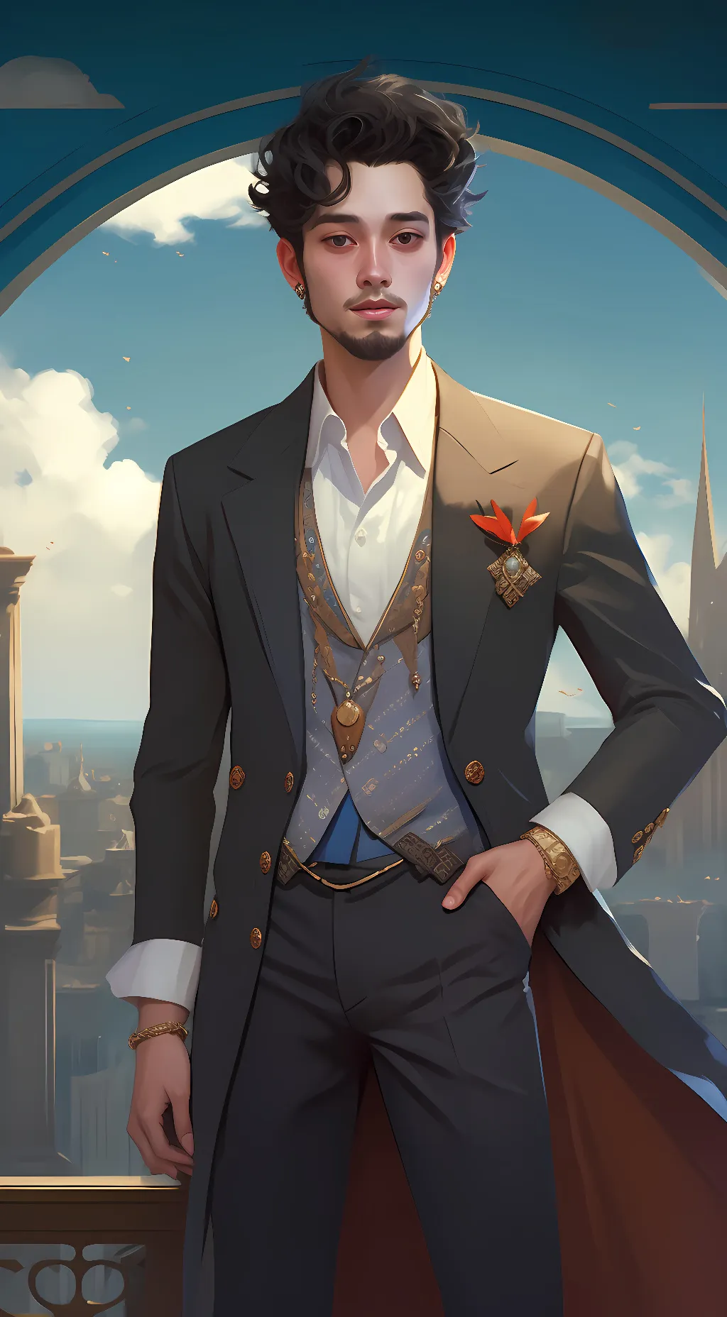 ai character: Mr.Miller background