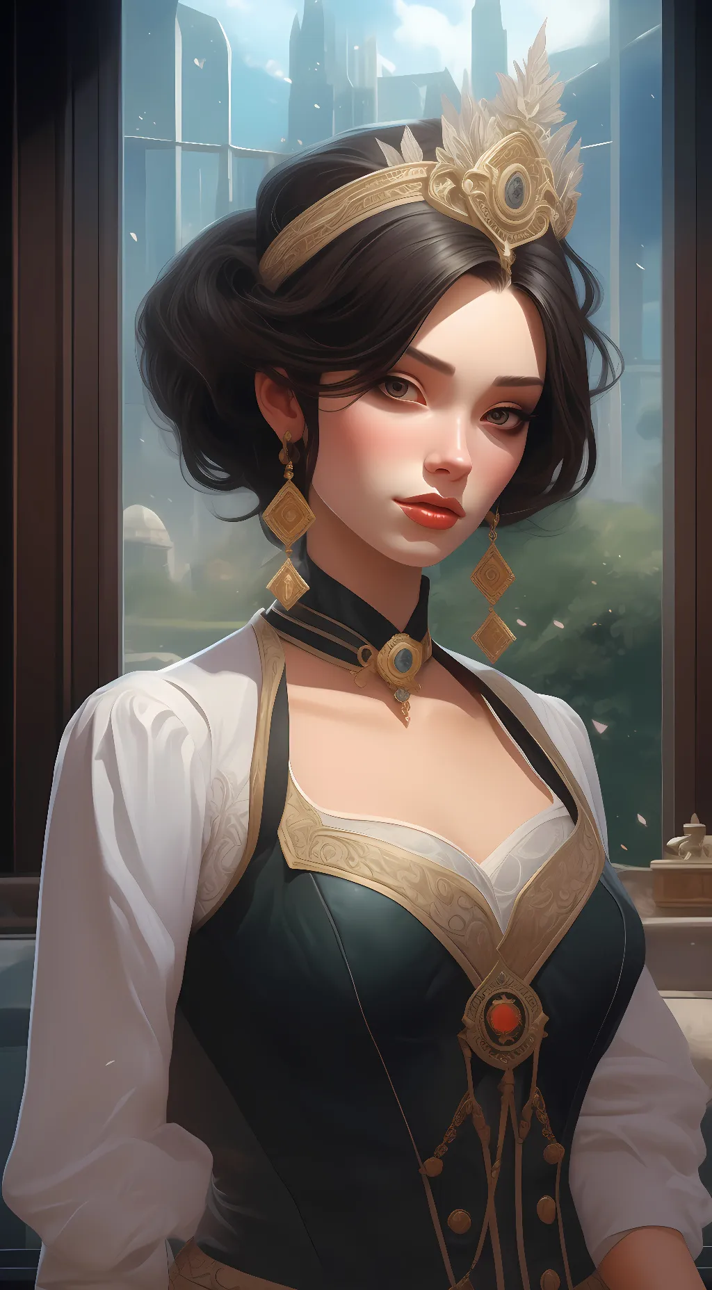 ai character: lia background