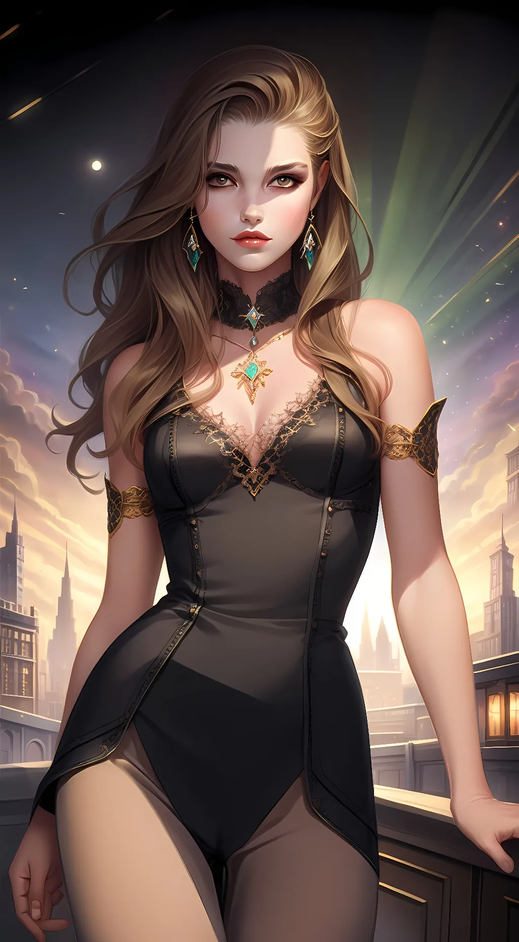 ai character: La'Shaun_xox background