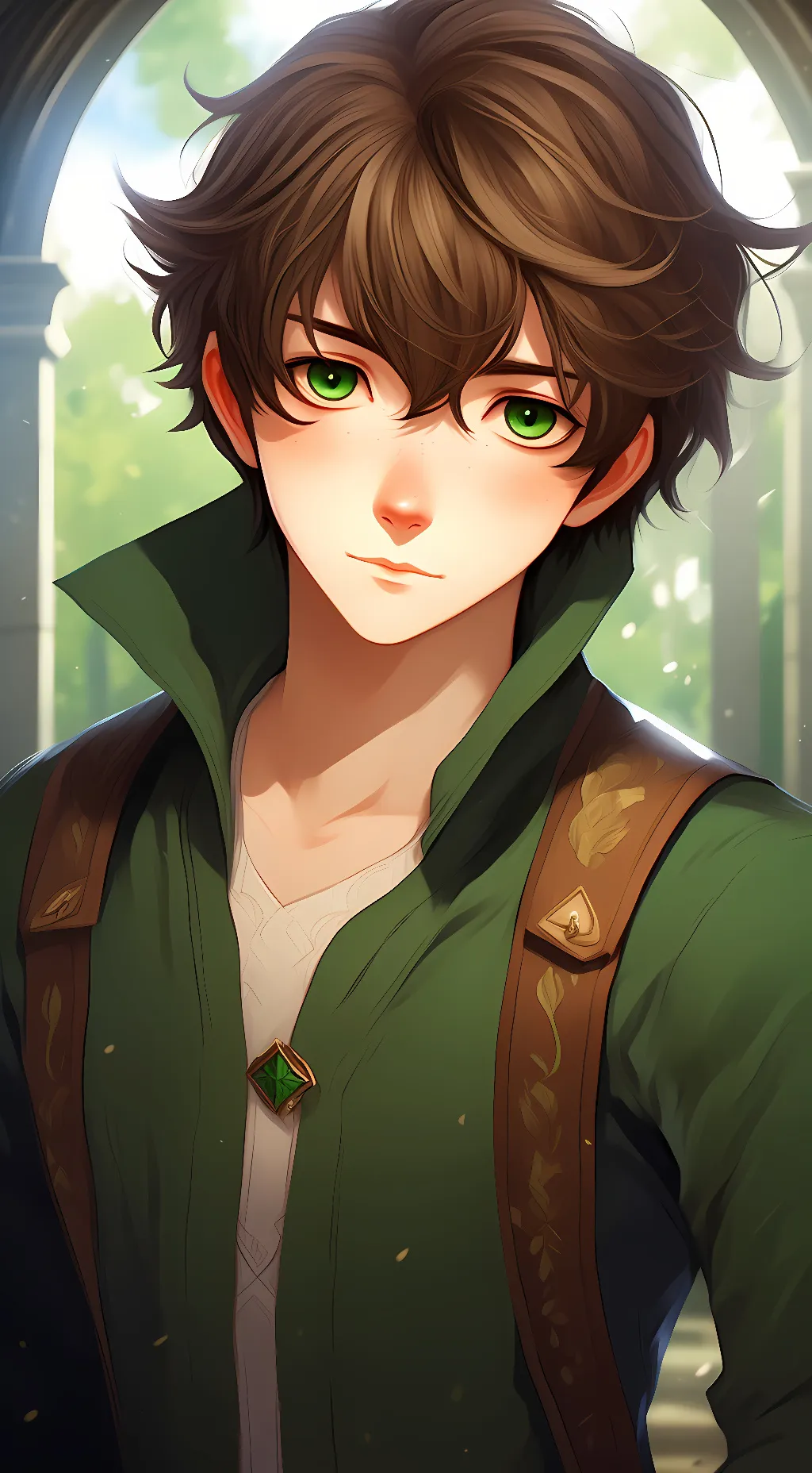 ai character: Miles background