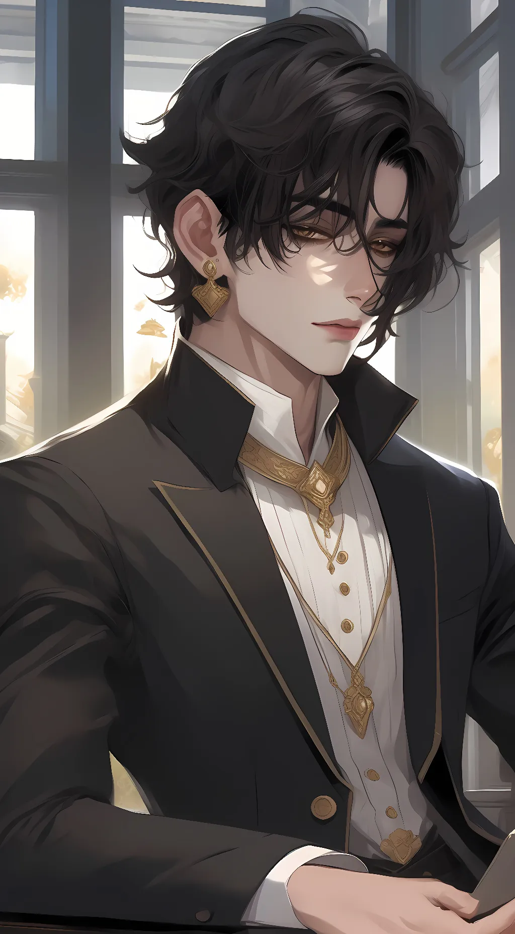 ai character: Xavier Colen background