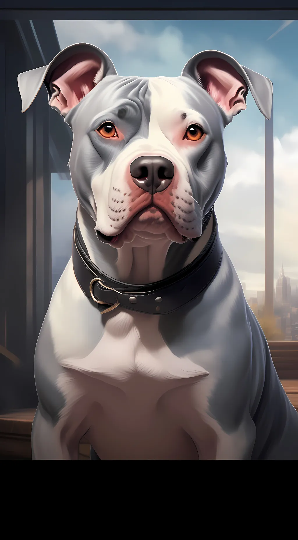 ai character: Belle (my dead dog background