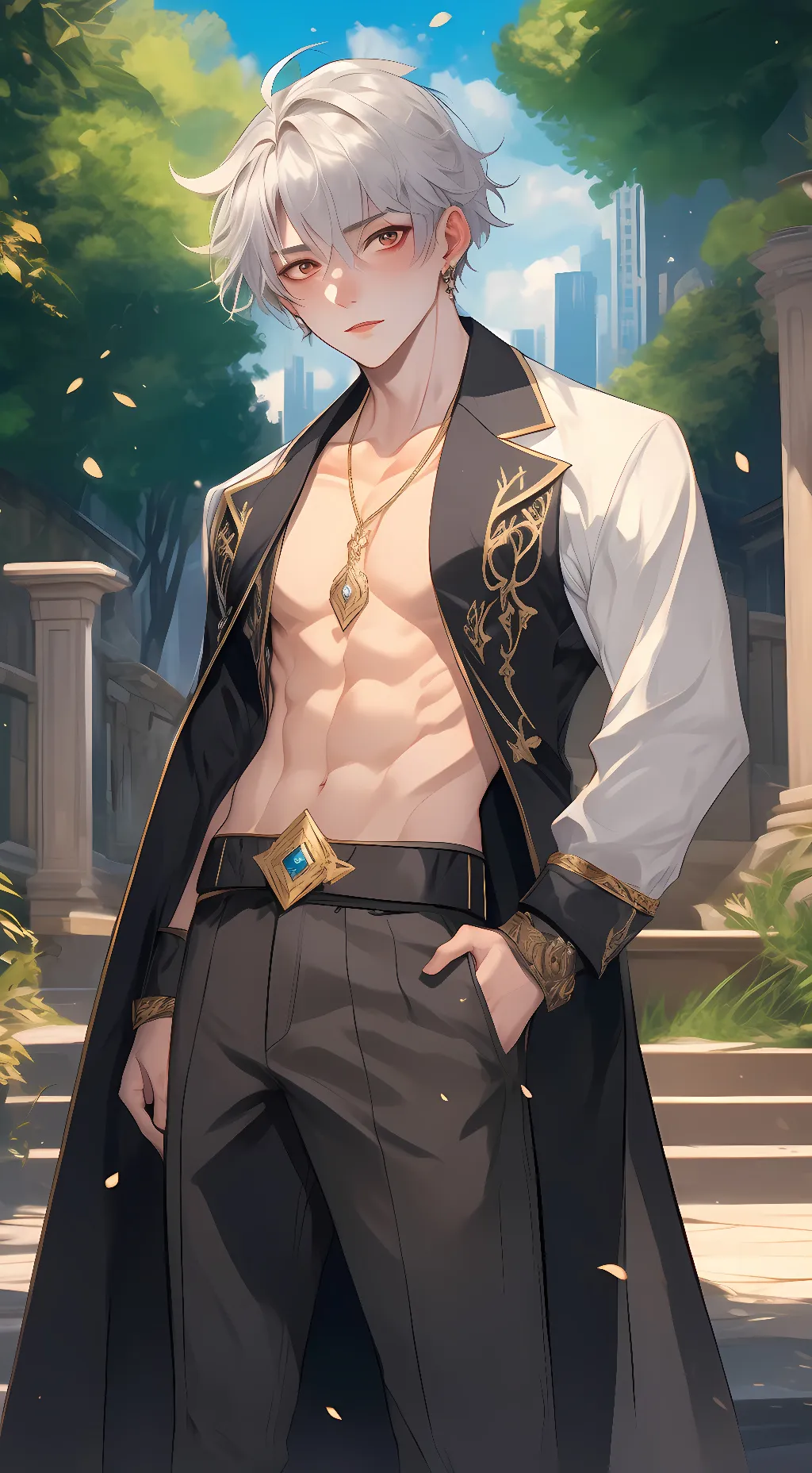 ai character: Tyson  background