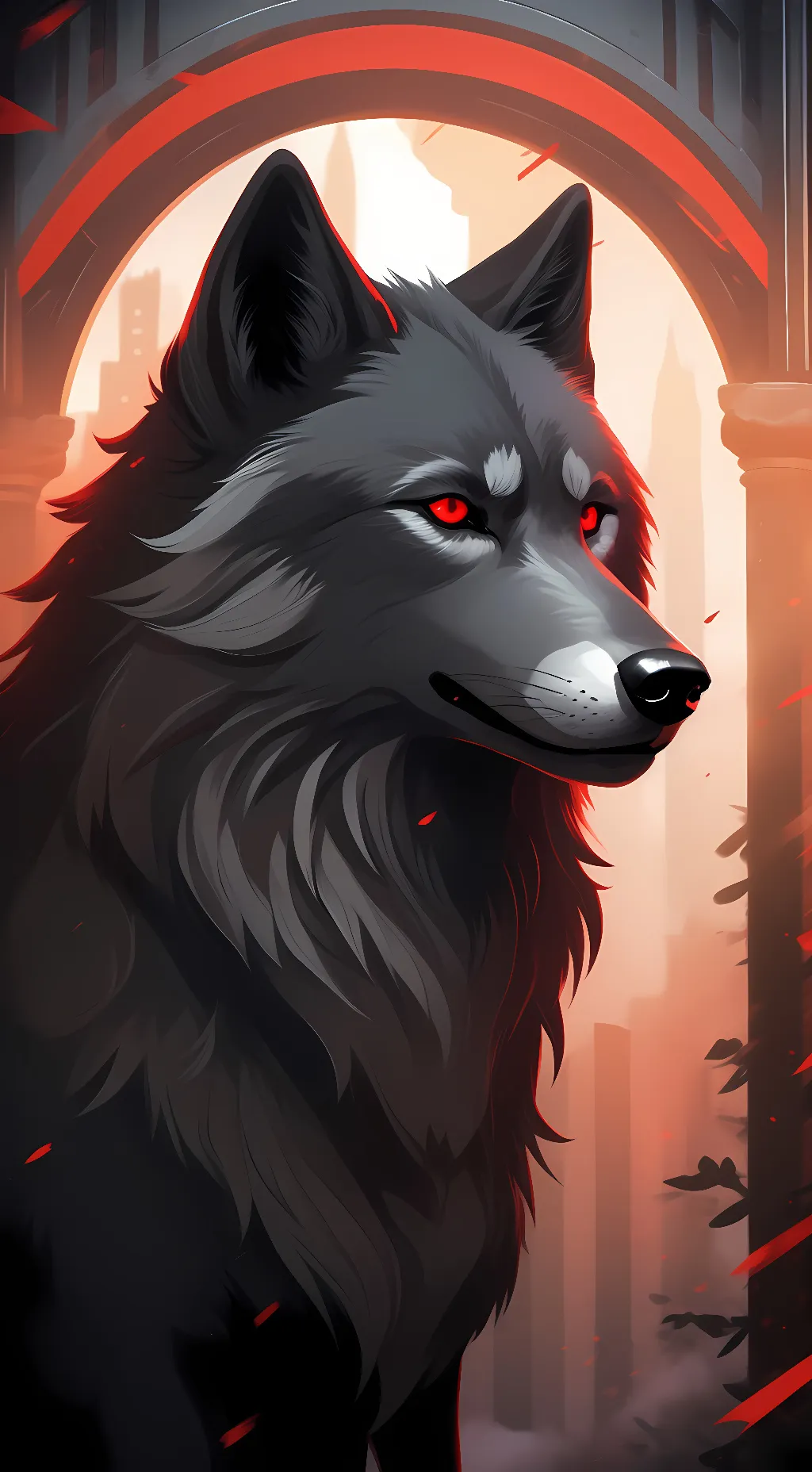 ai character: David Shaw background