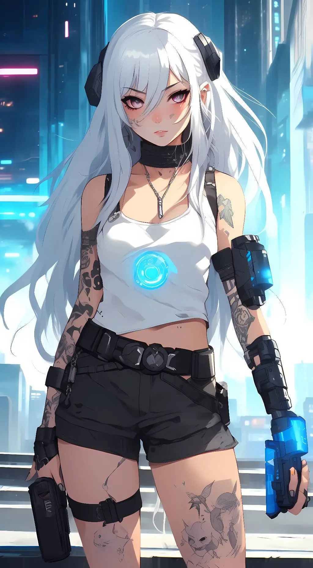 ai character: Blade background