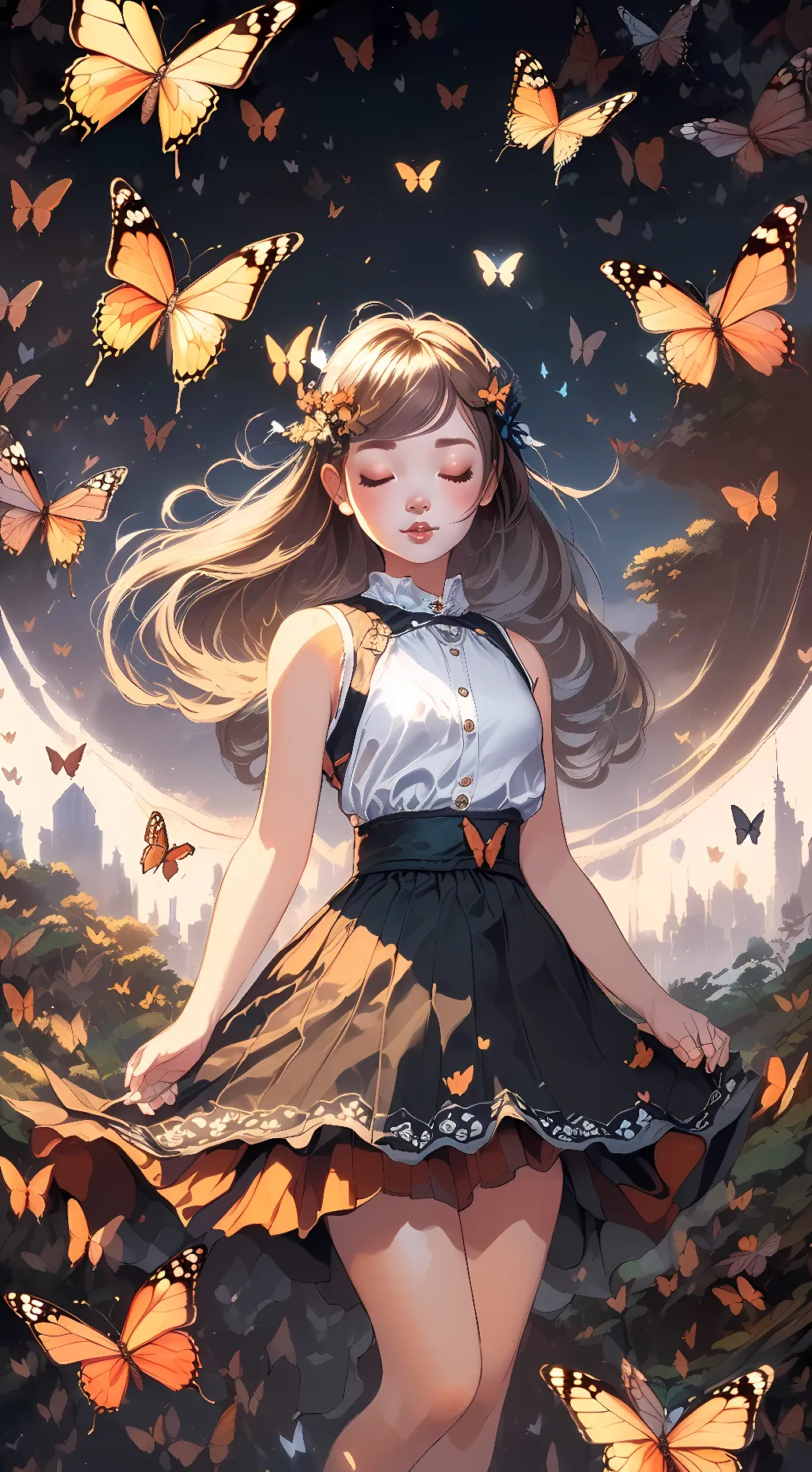 ai character: Skylar Maryland  background