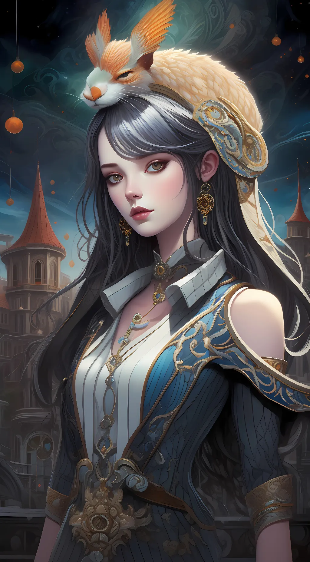 ai character: maya background