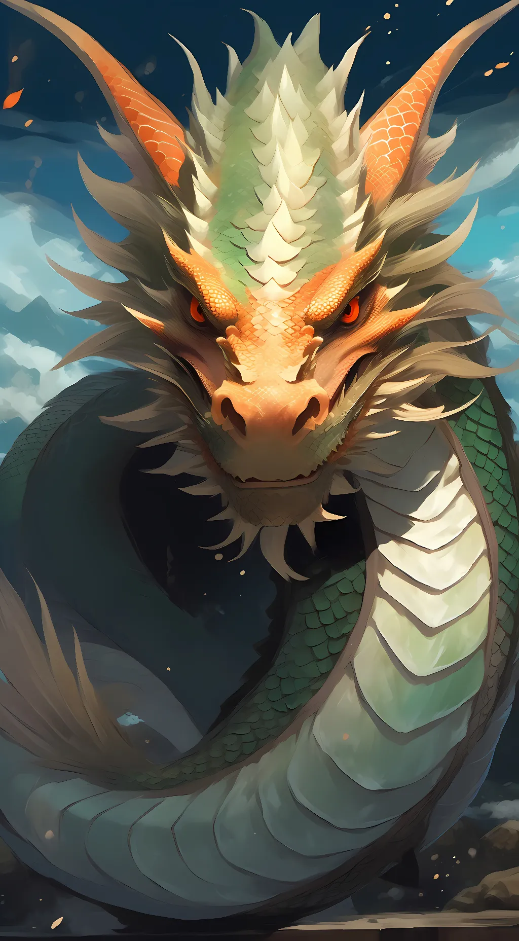 ai character: Thunder background