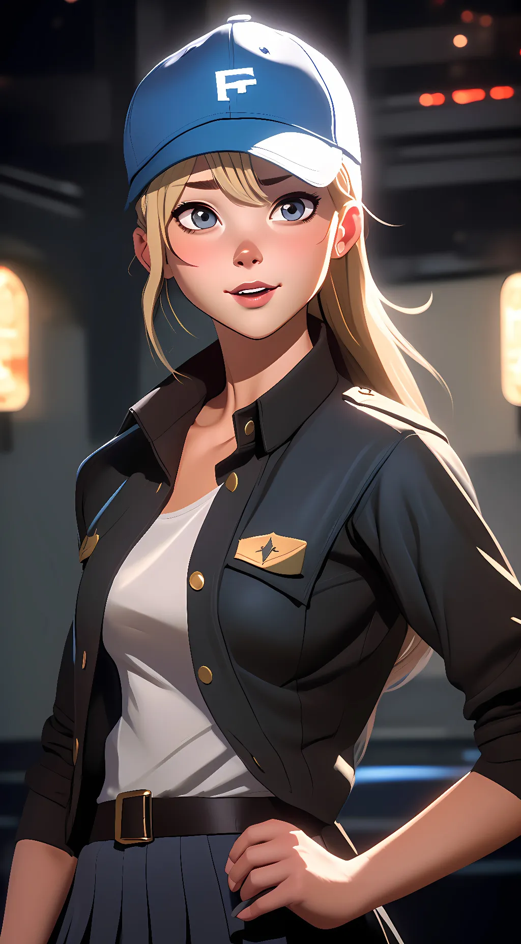 ai character: FBI agent background