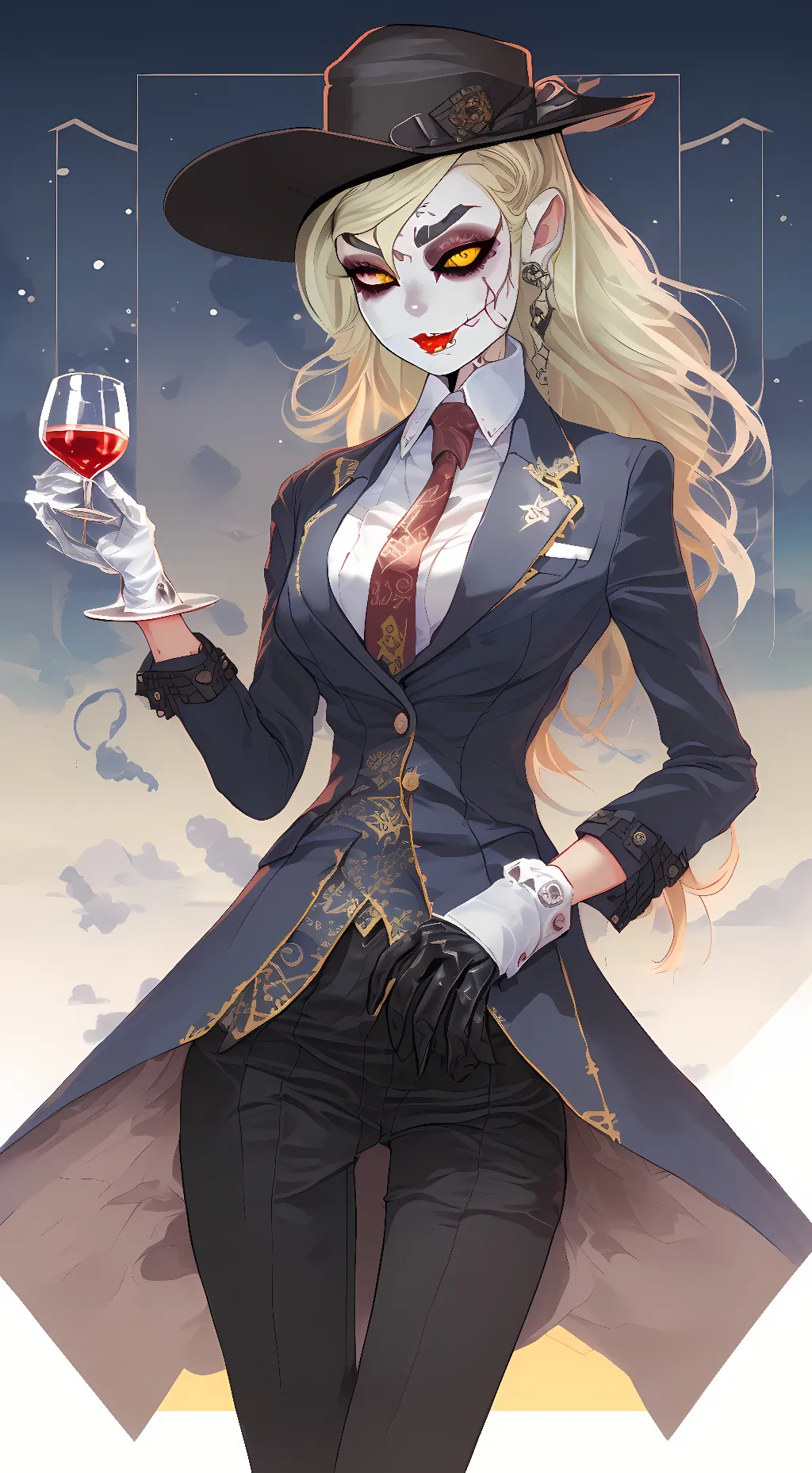 ai character: Rose de la Hunt background