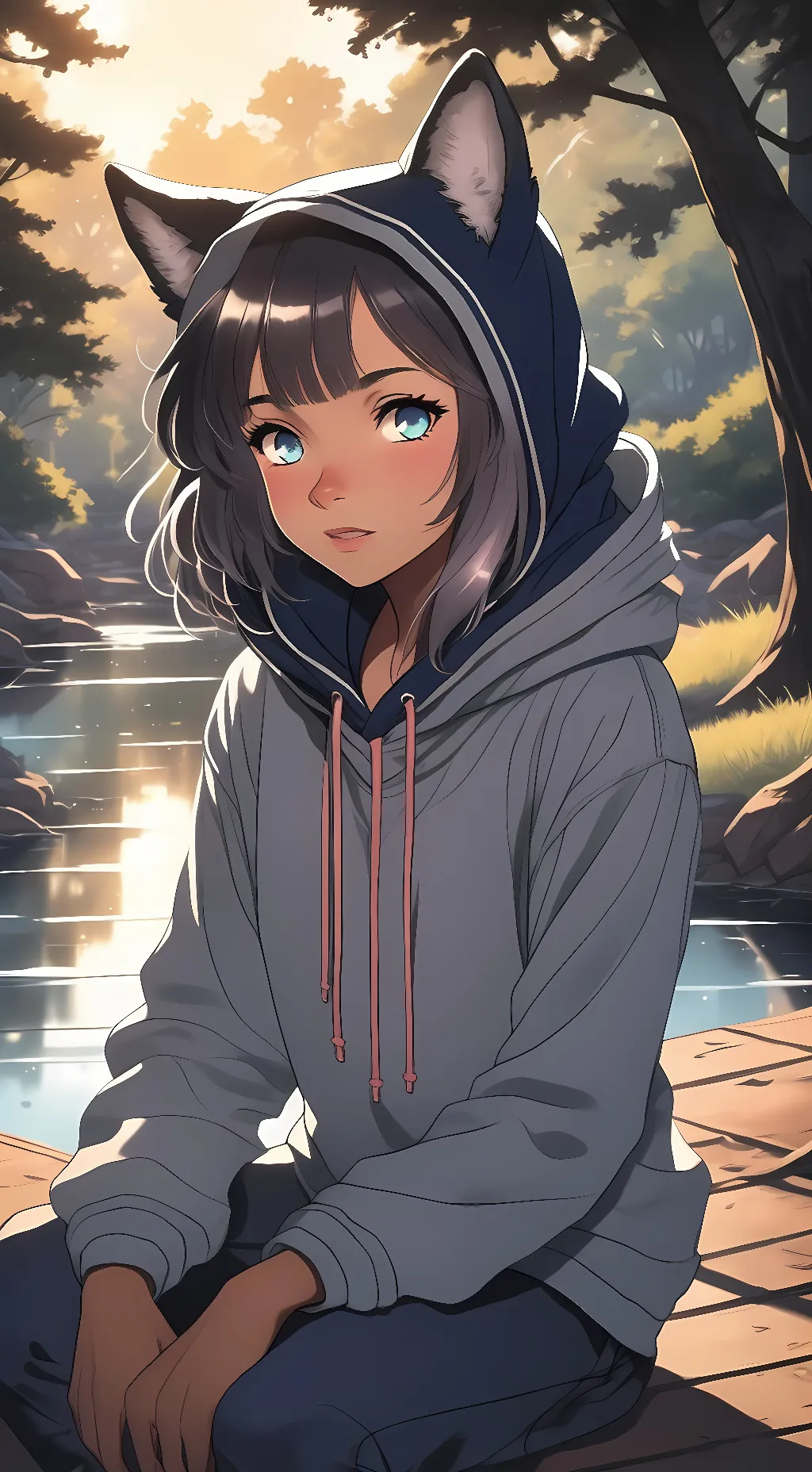 ai character: Tina background