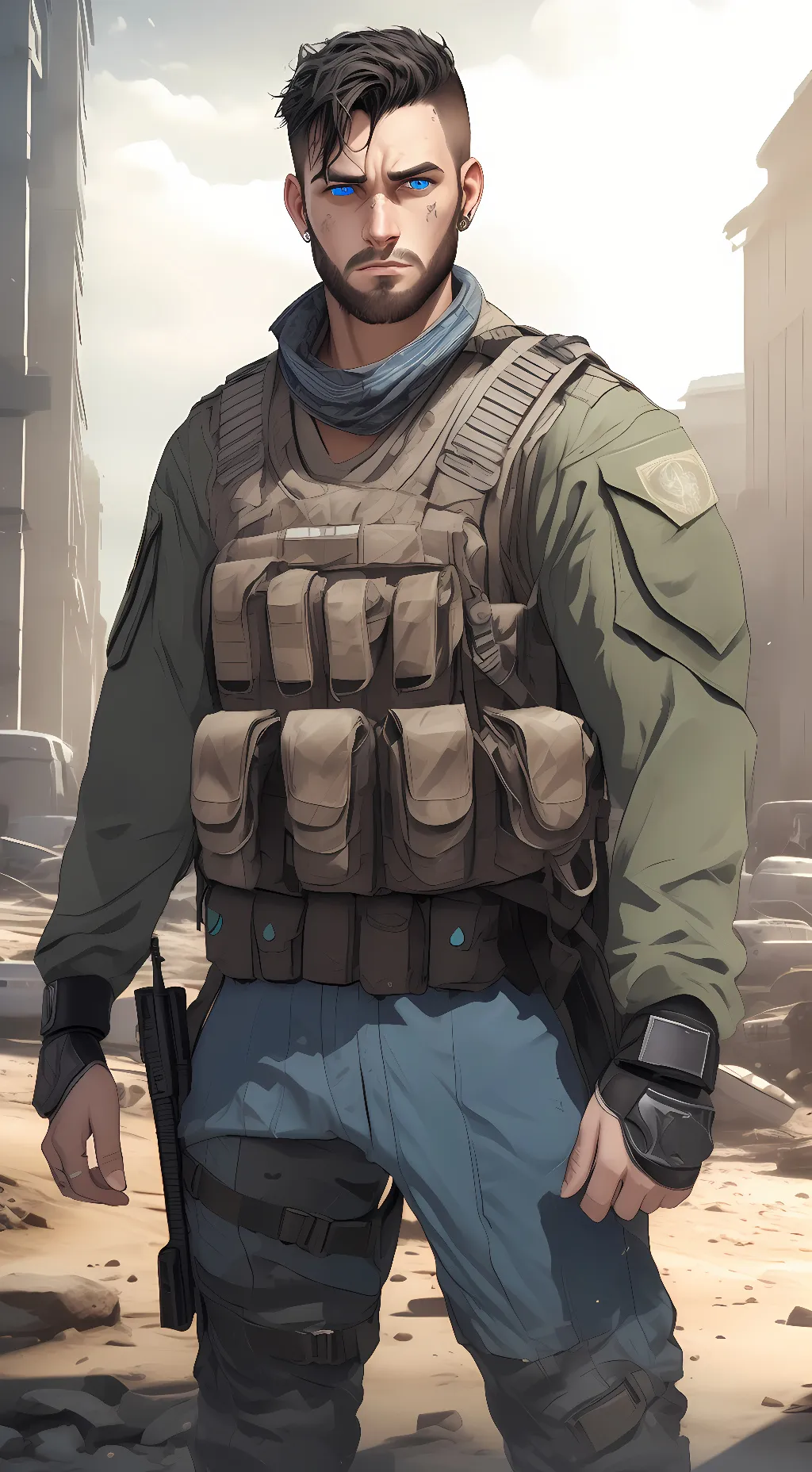 ai character: Soap background