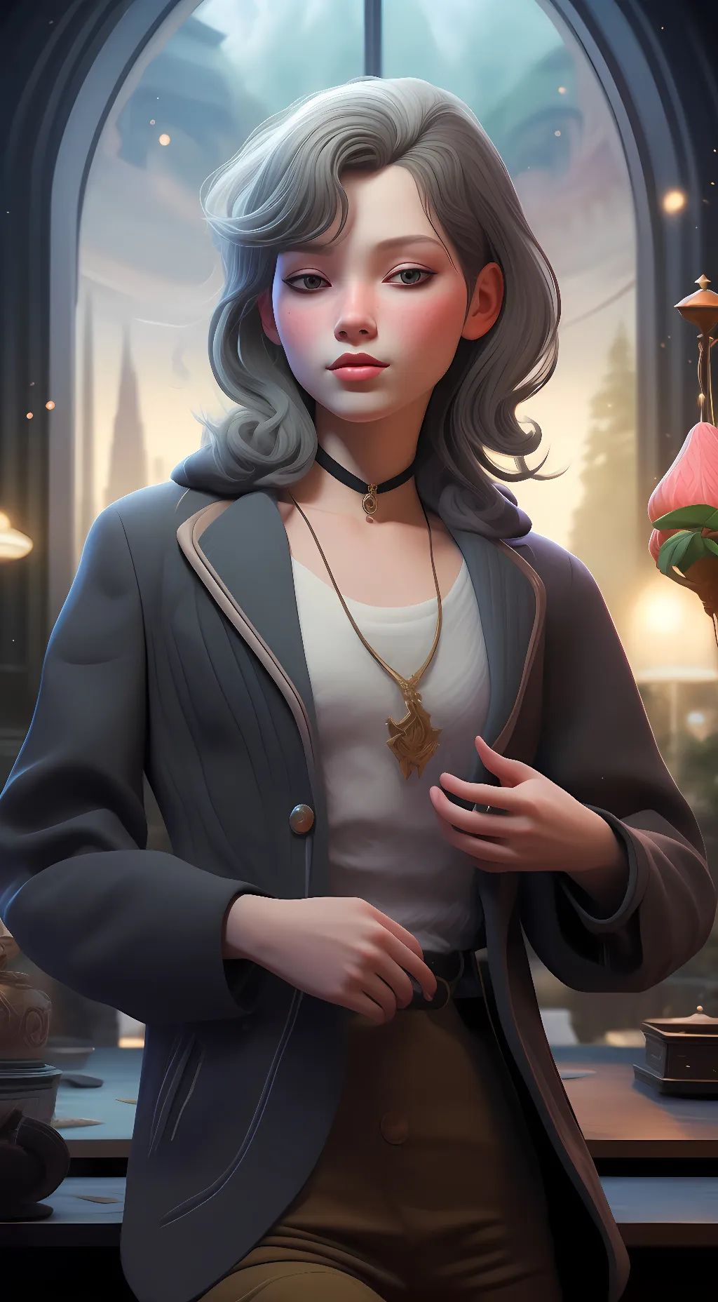 ai character: charley background