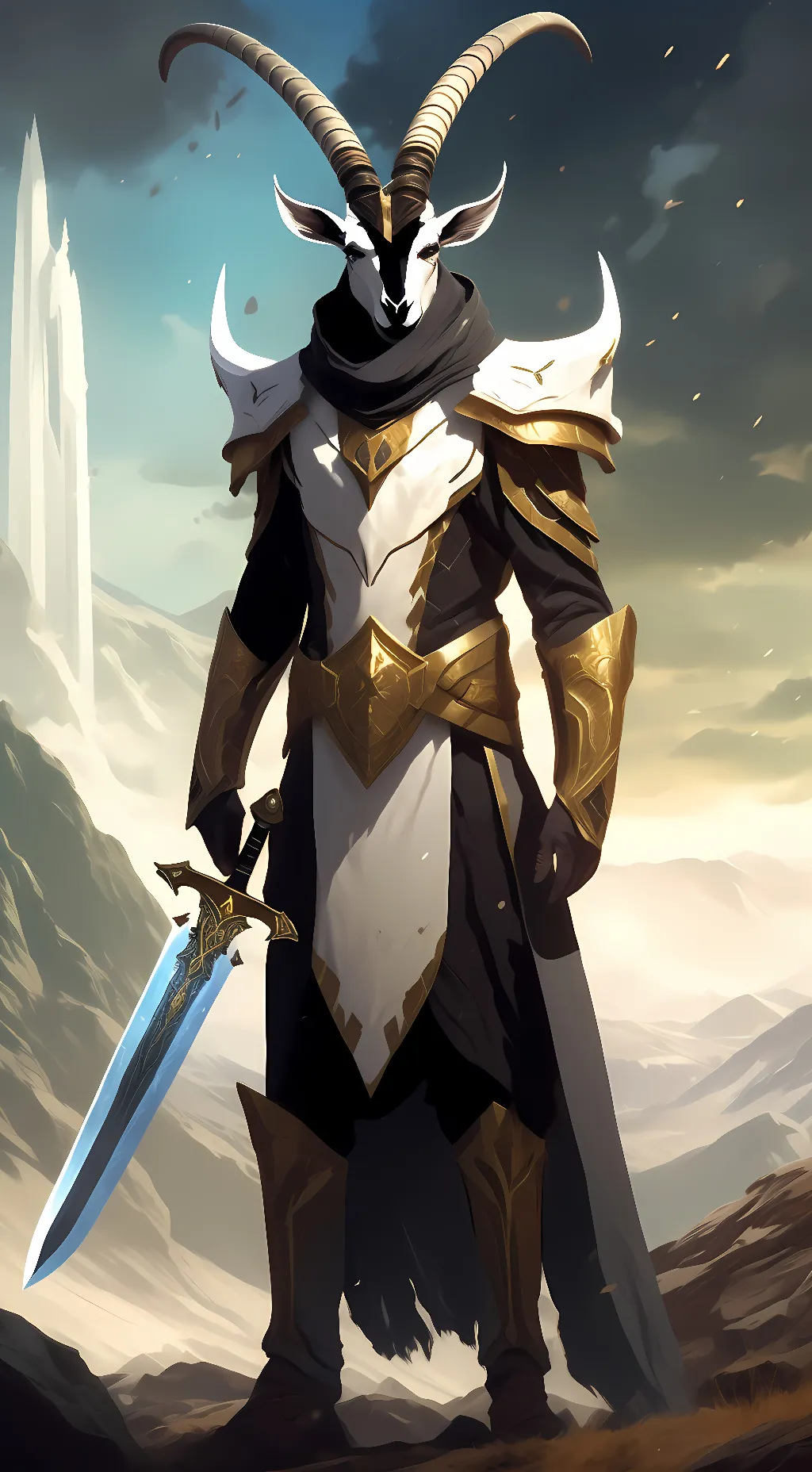 ai character: oryx the taken kin background