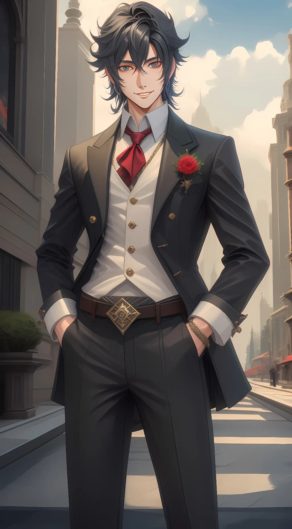 ai character: Conrad Neuschburn background