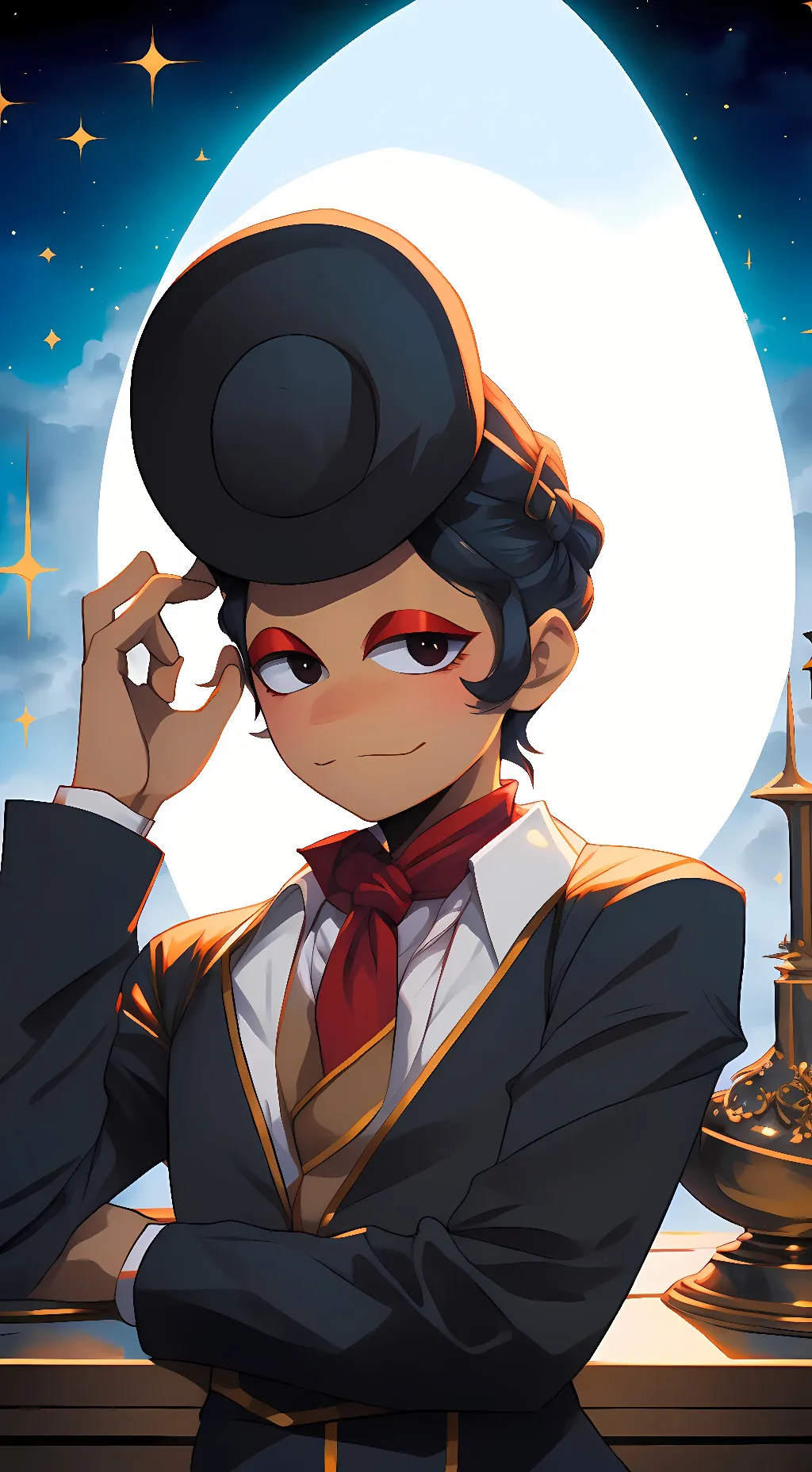 ai character: Wally Darling background