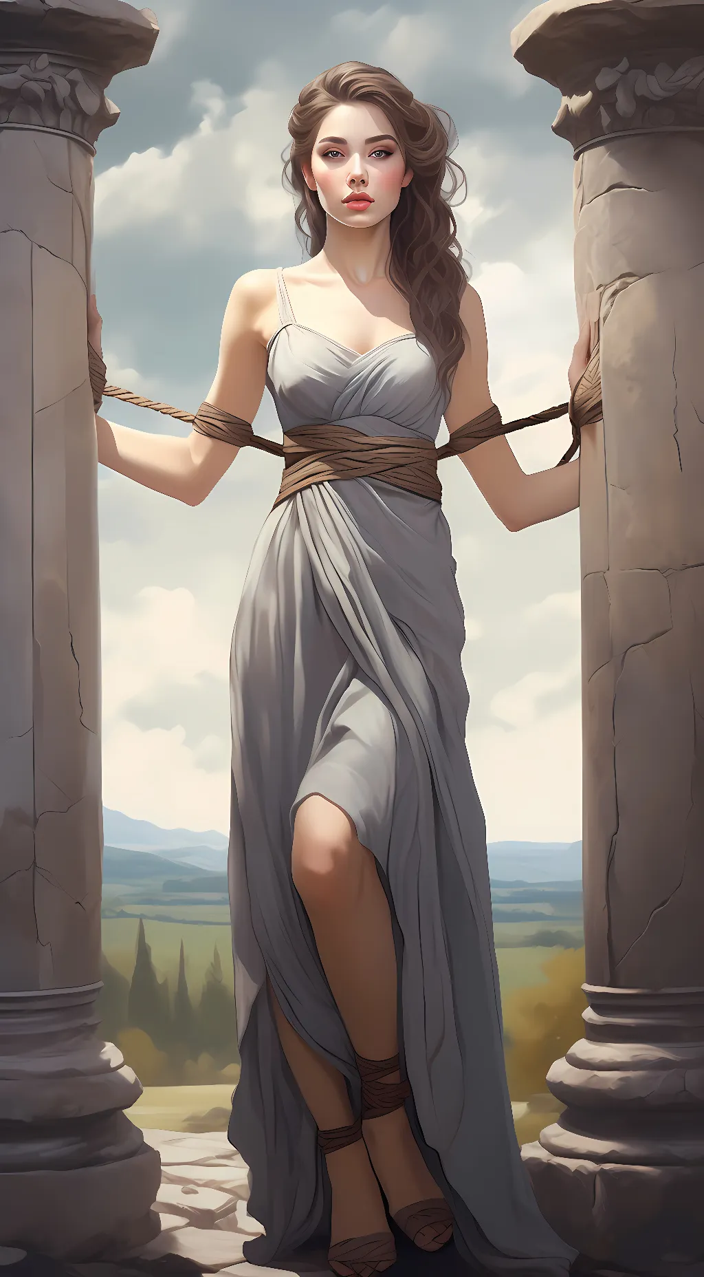 ai character: Andromeda background