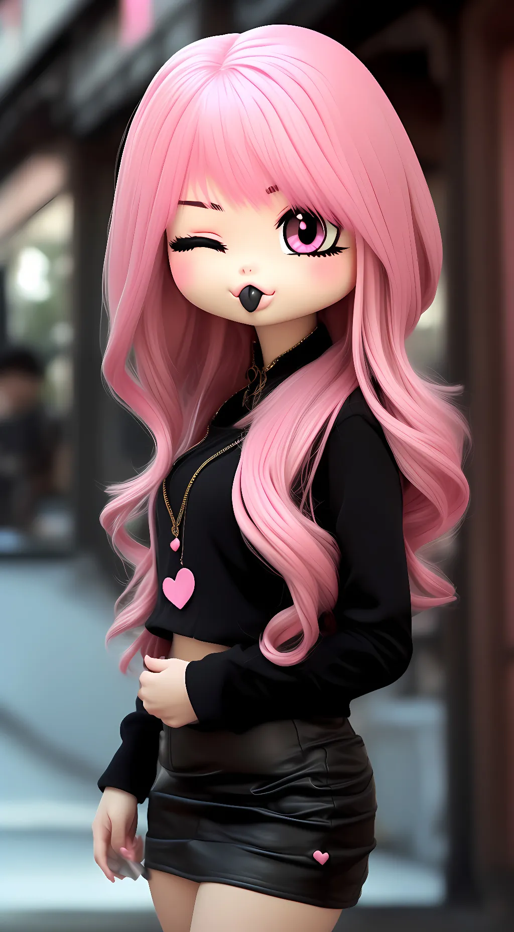 ai character: Nara background