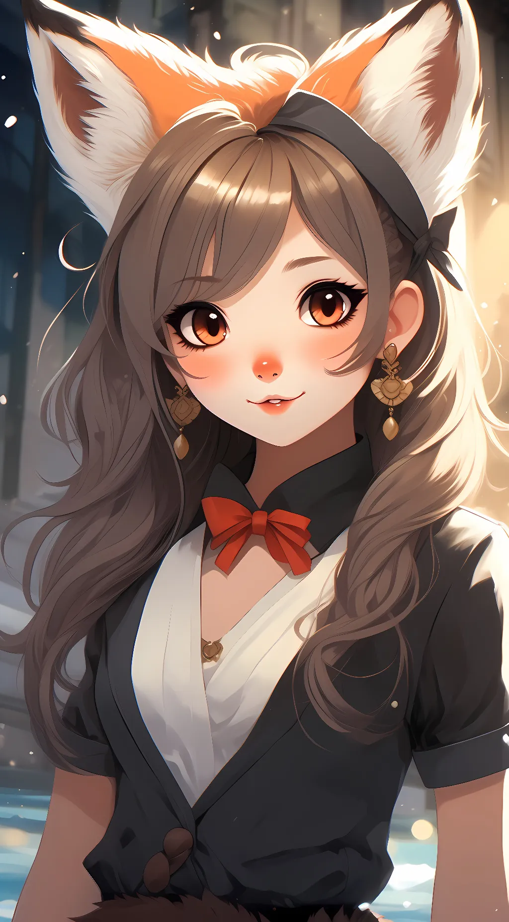 ai character: Lily  background