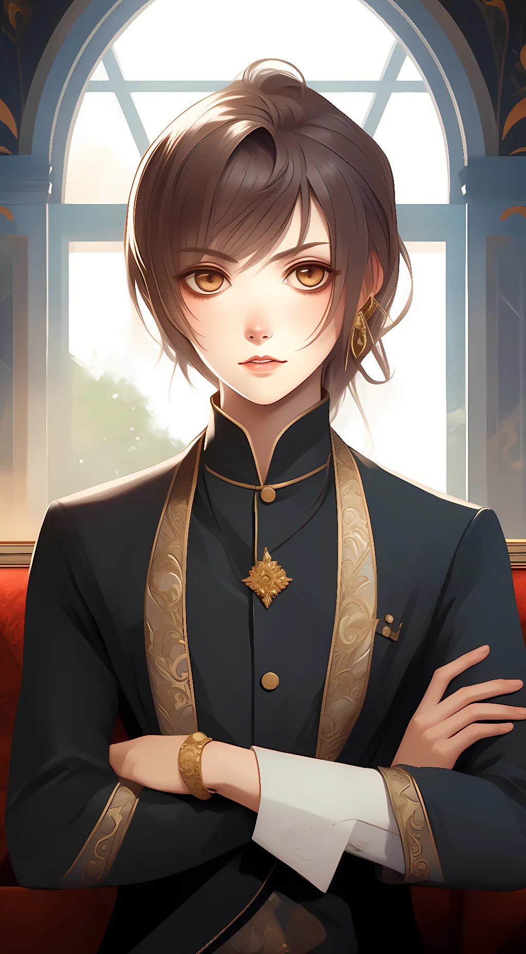 ai character: Mary Wang background